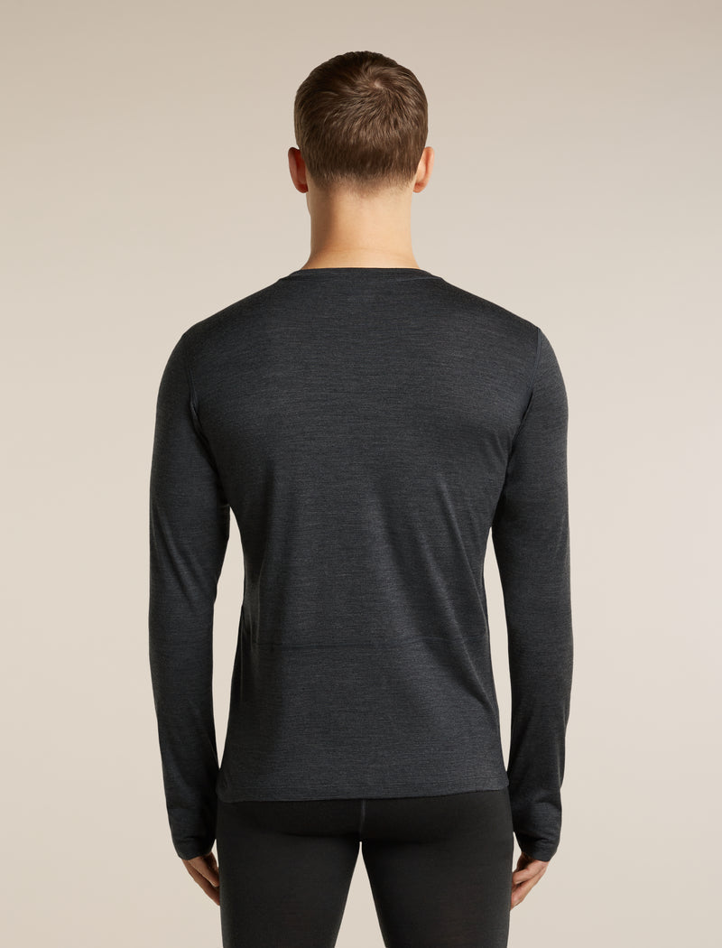 Icebreaker Mens 200 MerinoFine Ace LS Crewe