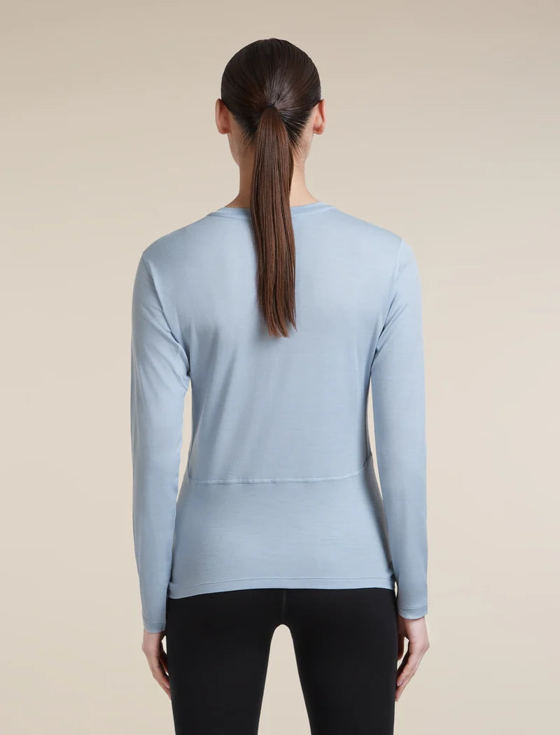 Icebreaker Womens 200 MerinoFine Ace LS Crewe