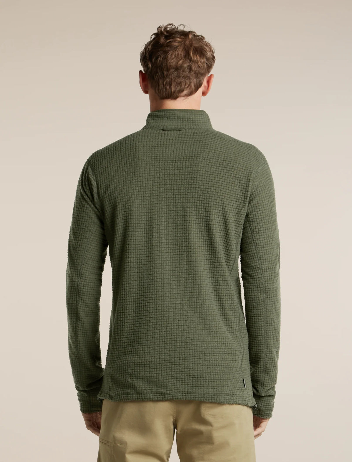 Icebreaker Mens Merino 400 RealFleece Peaksland LS Half Zip