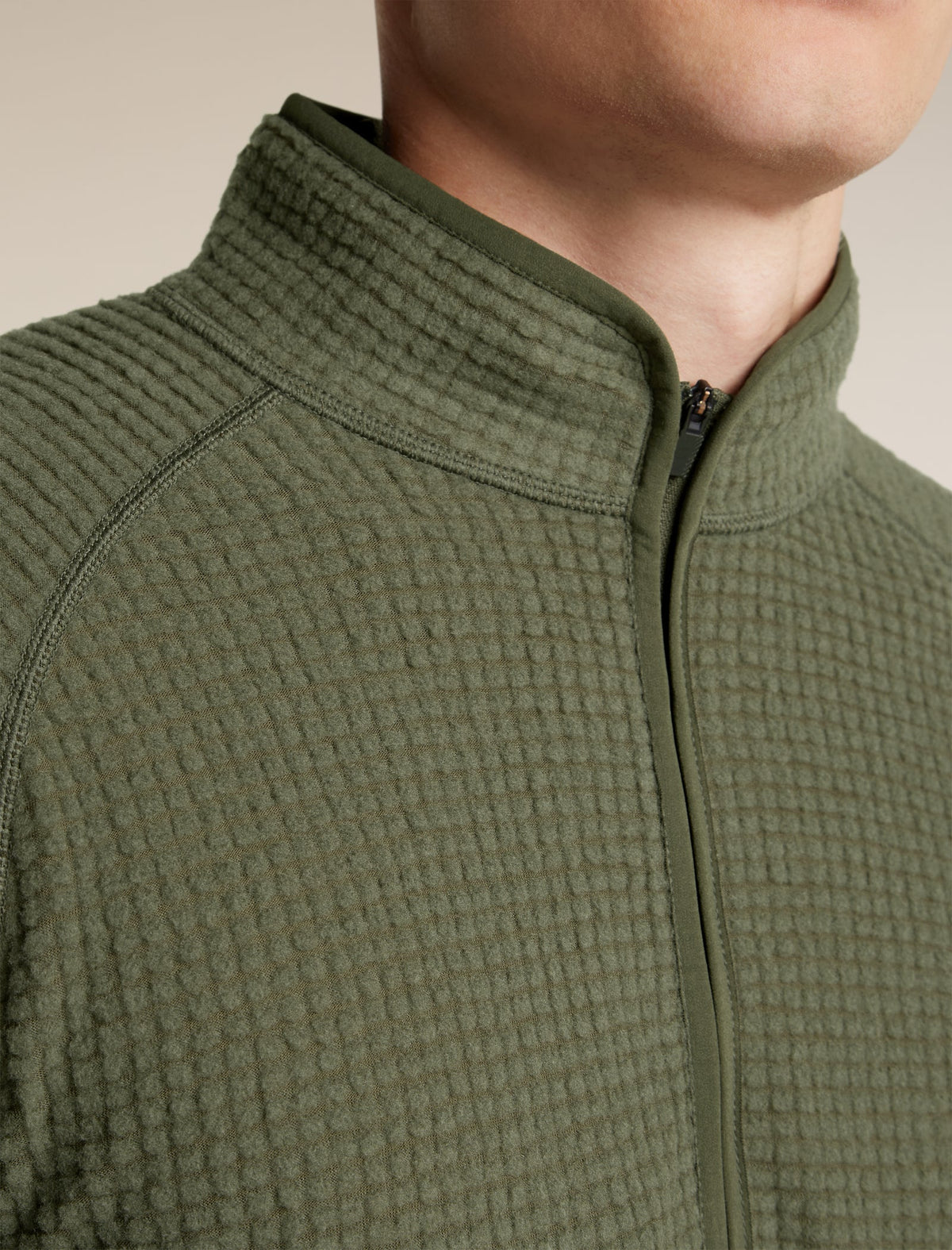 Icebreaker Mens Merino 400 RealFleece Peaksland LS Half Zip