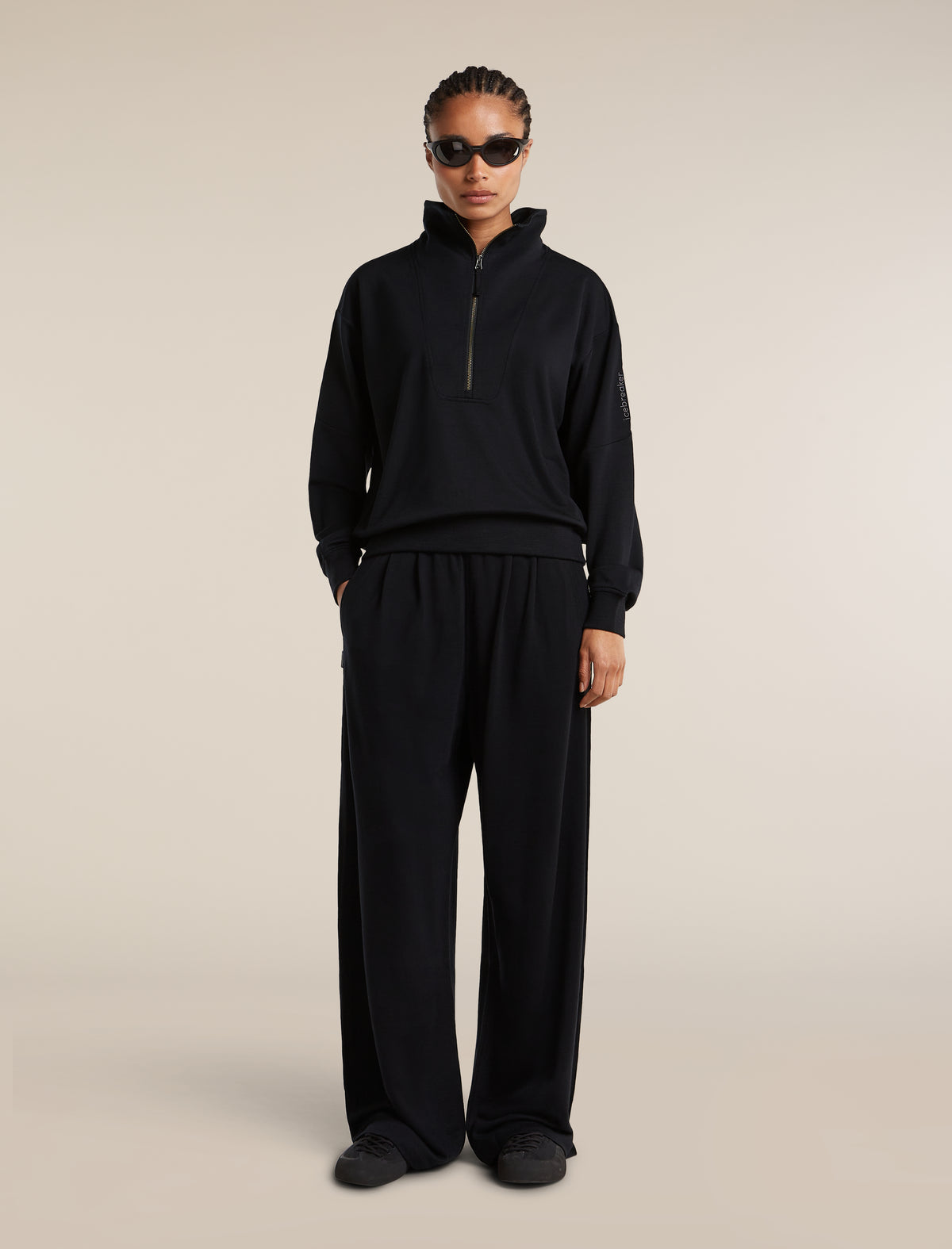 Icebreaker Womens Merino Blend 150 Drift Wide Leg Pants
