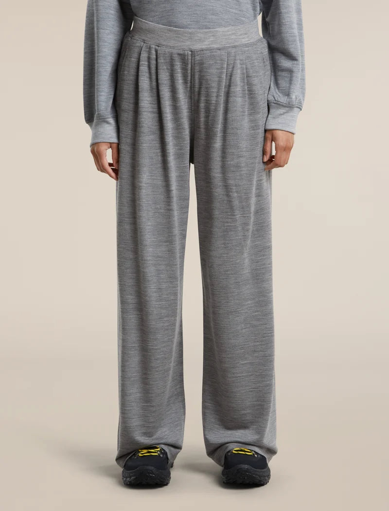 Icebreaker Womens Merino Blend 150 Drift Wide Leg Pants