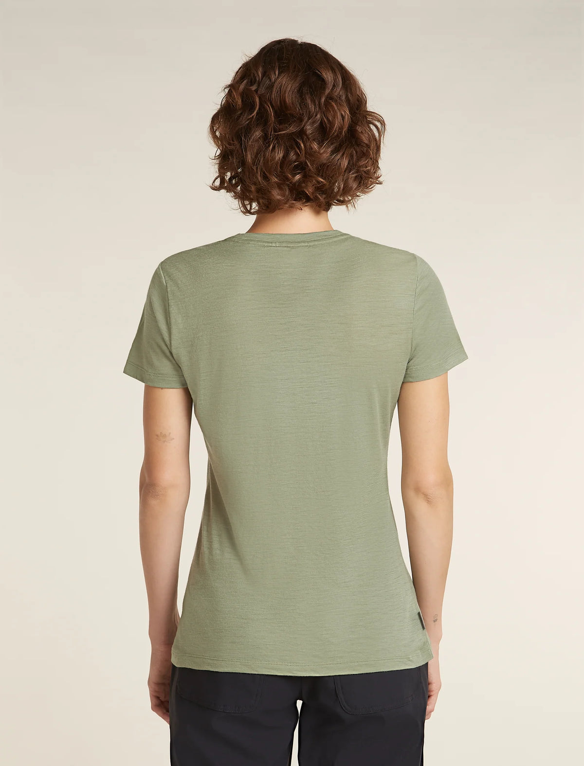 Icebreaker Womens Merino 150 Tech Lite SS Tee Peaceful Pass