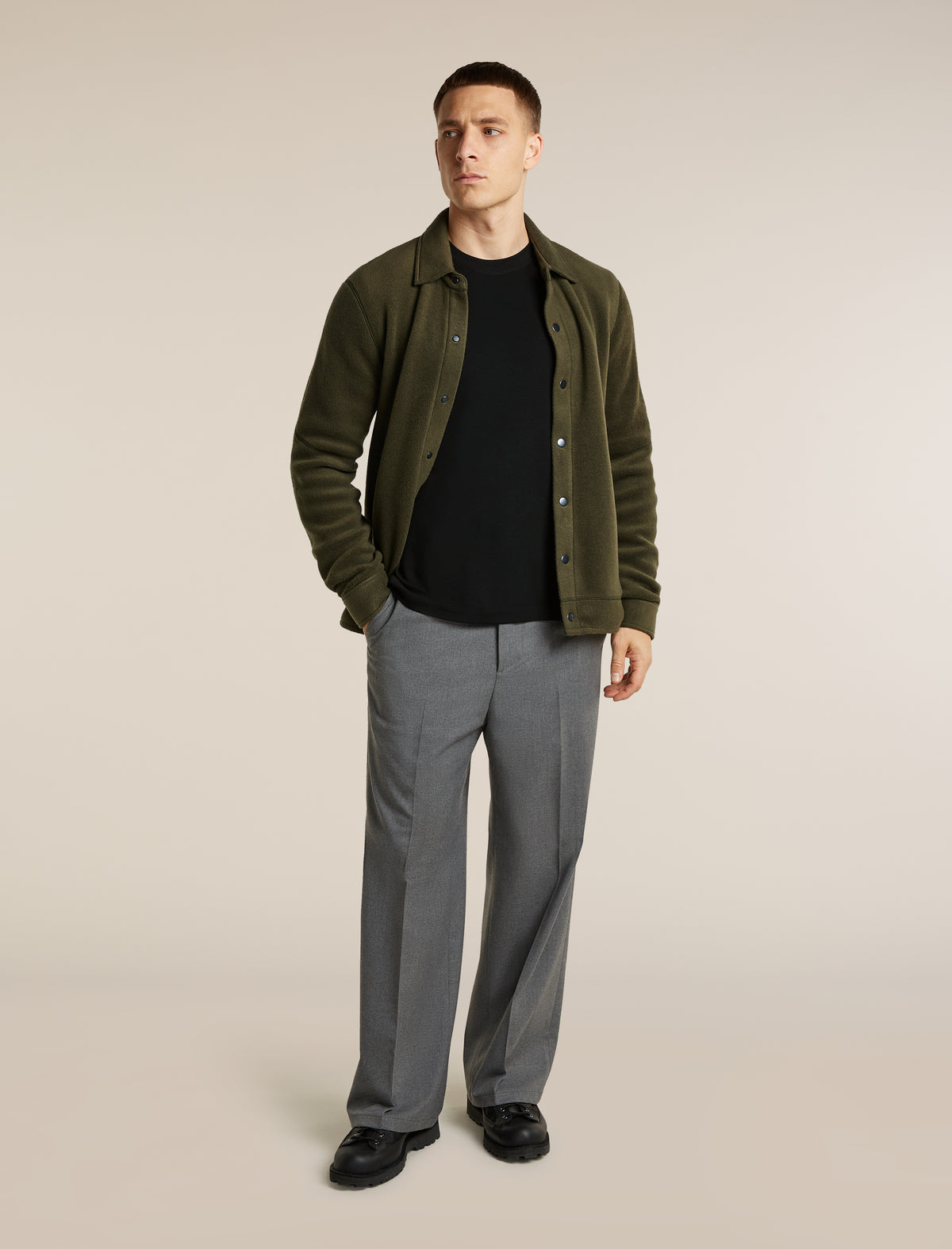 Icebreaker Mens 300 15.5 MerinoFine LS Regular Tee