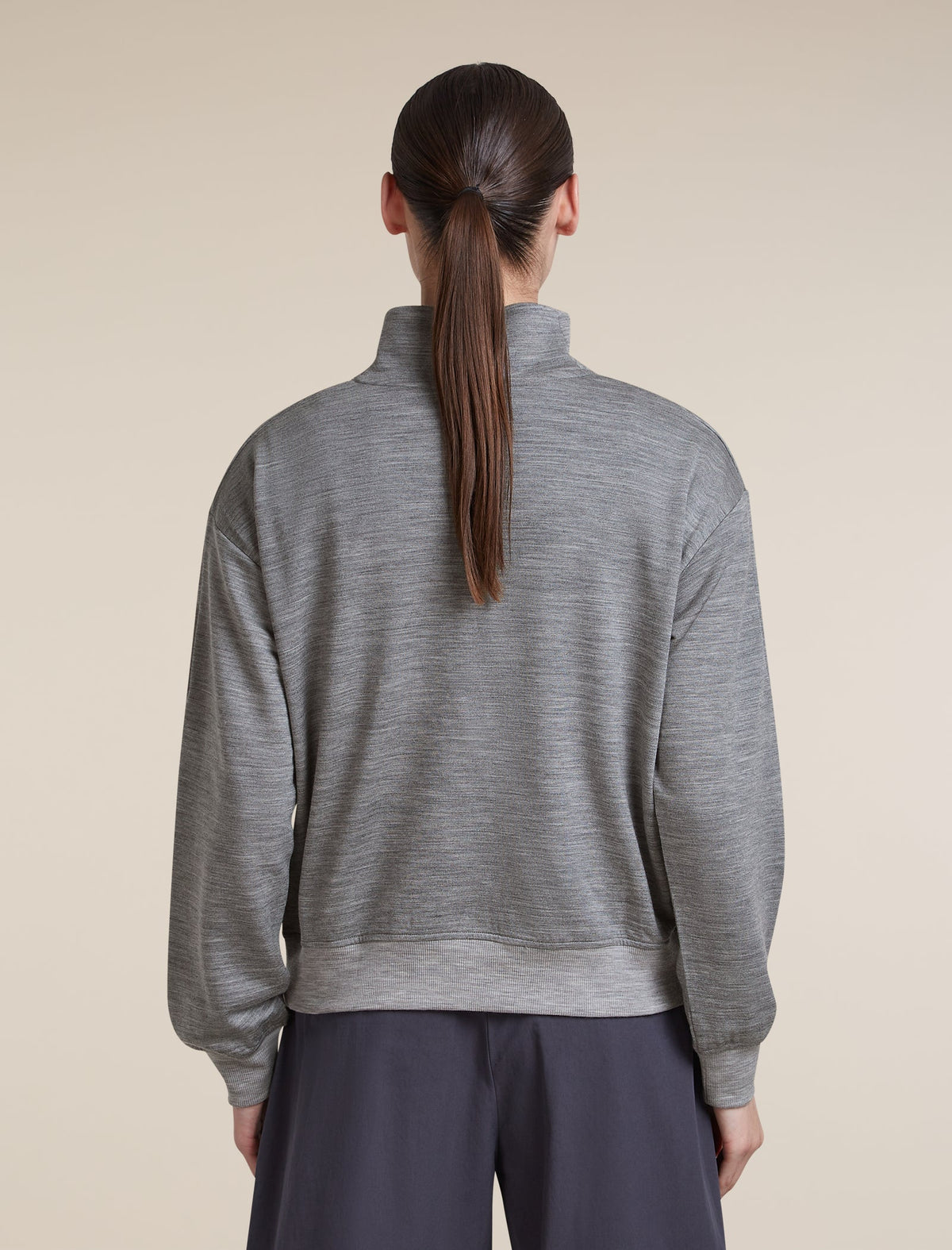Icebreaker Womens Merino 150 Drift Relaxed LS Half Zip