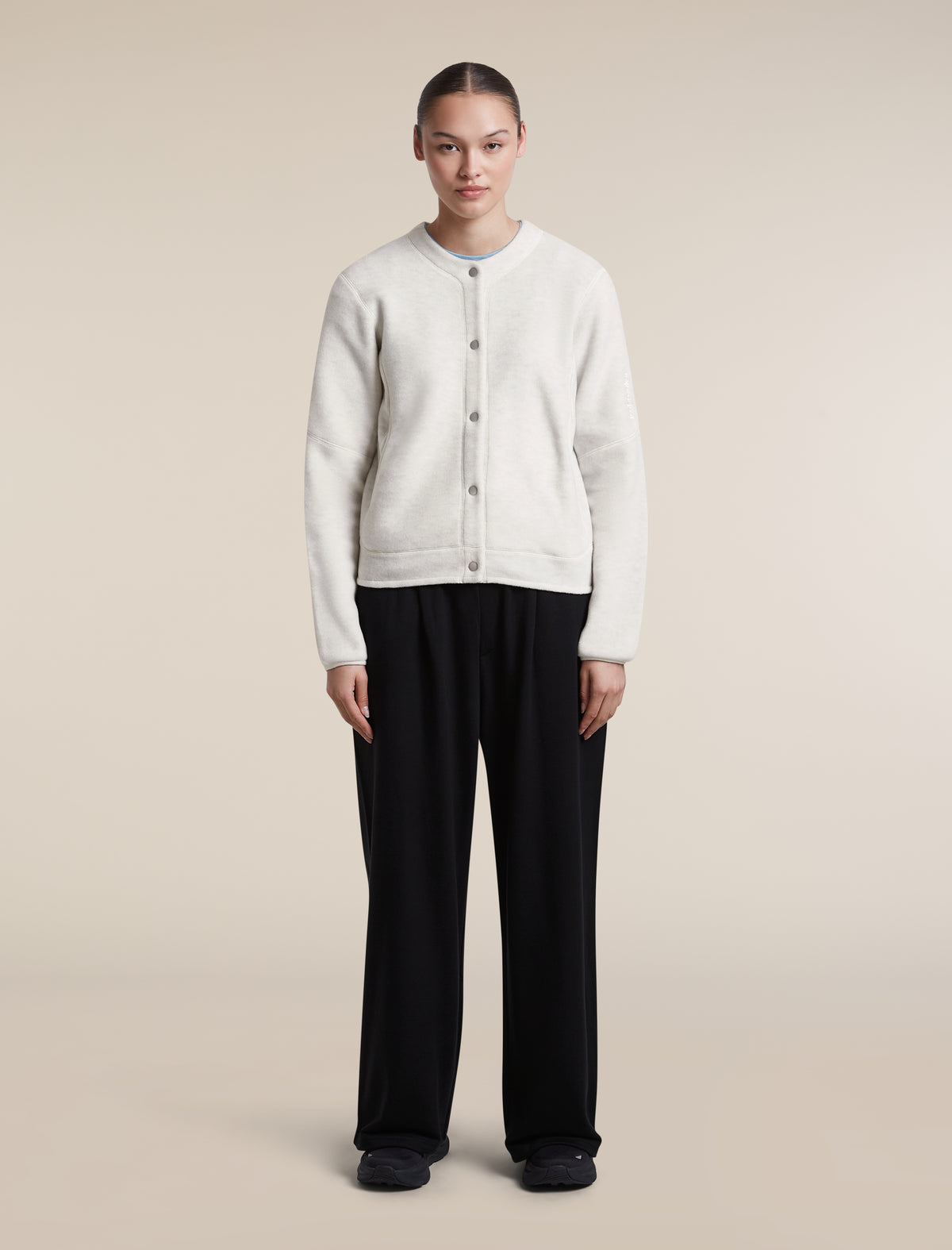 Icebreaker Womens Merino Blend 800 RealFleece™ Classic Pile Cardigan