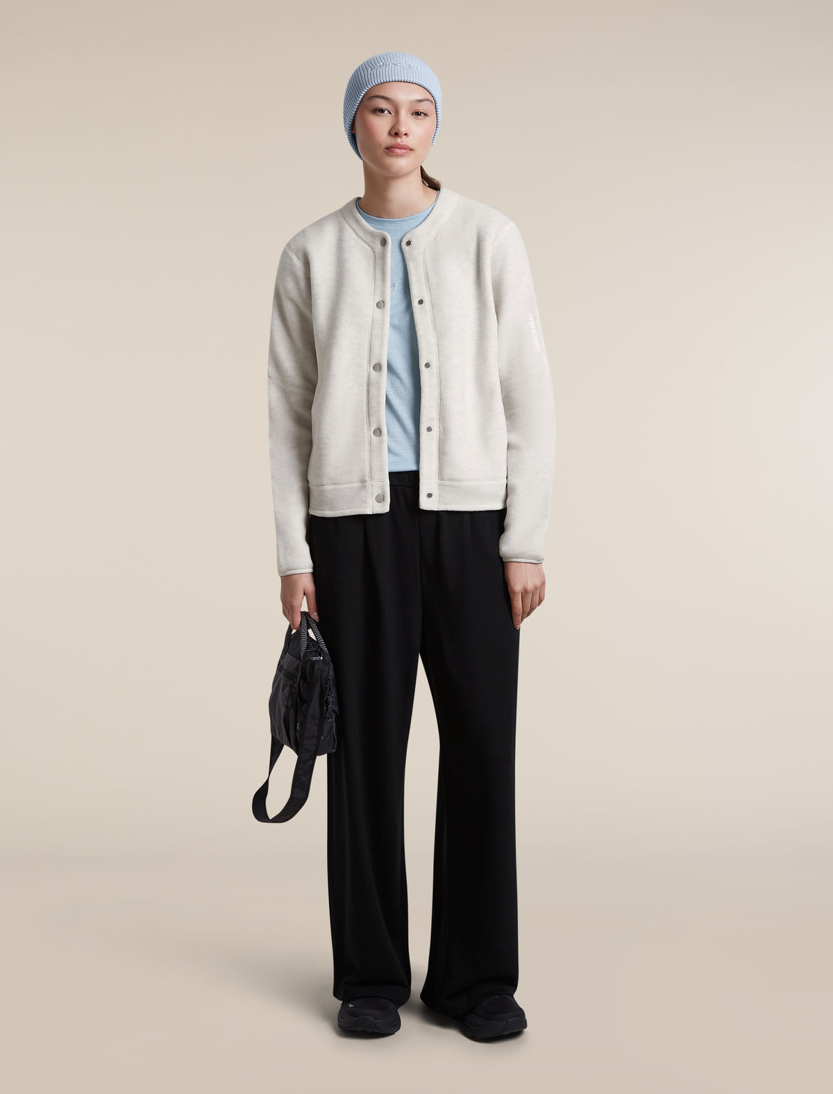 Icebreaker Womens Merino Blend 800 RealFleece™ Classic Pile Cardigan