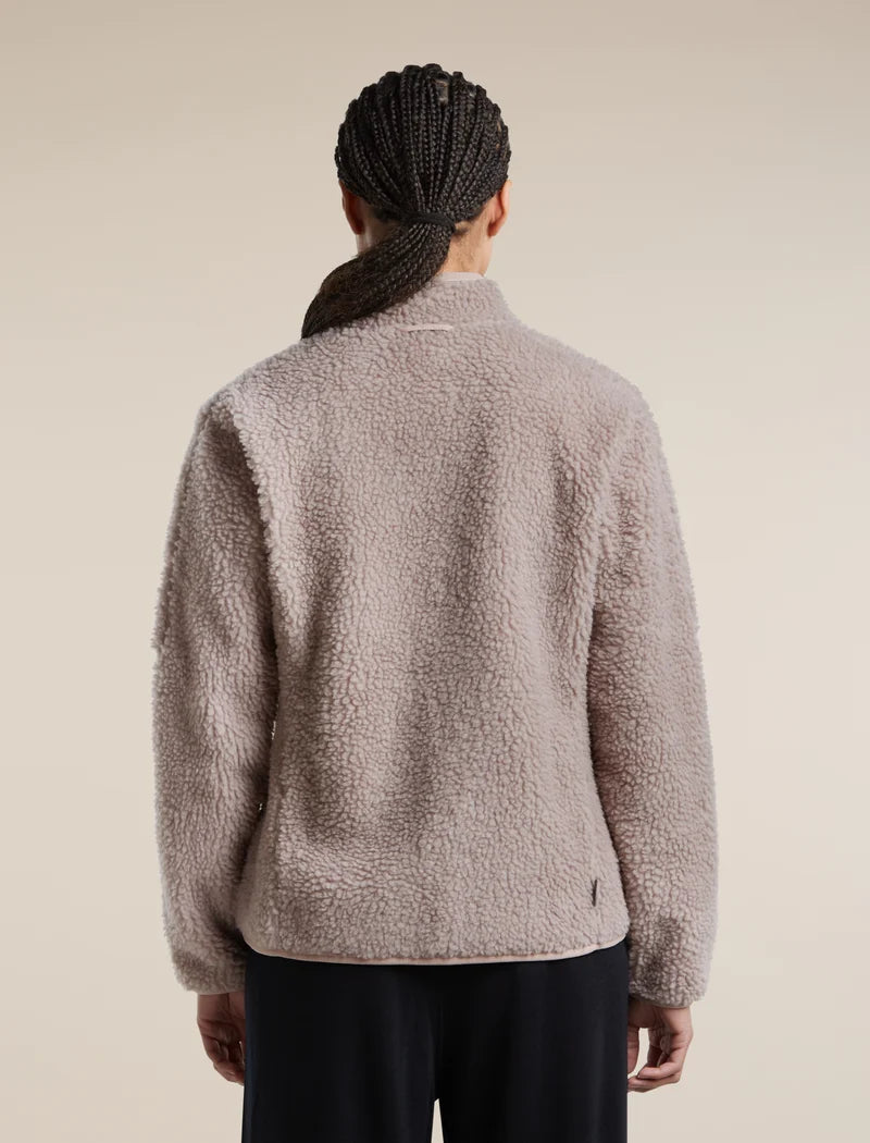 Icebreaker Womens Merino Blend 960 RealFleece High Pile LS Zip