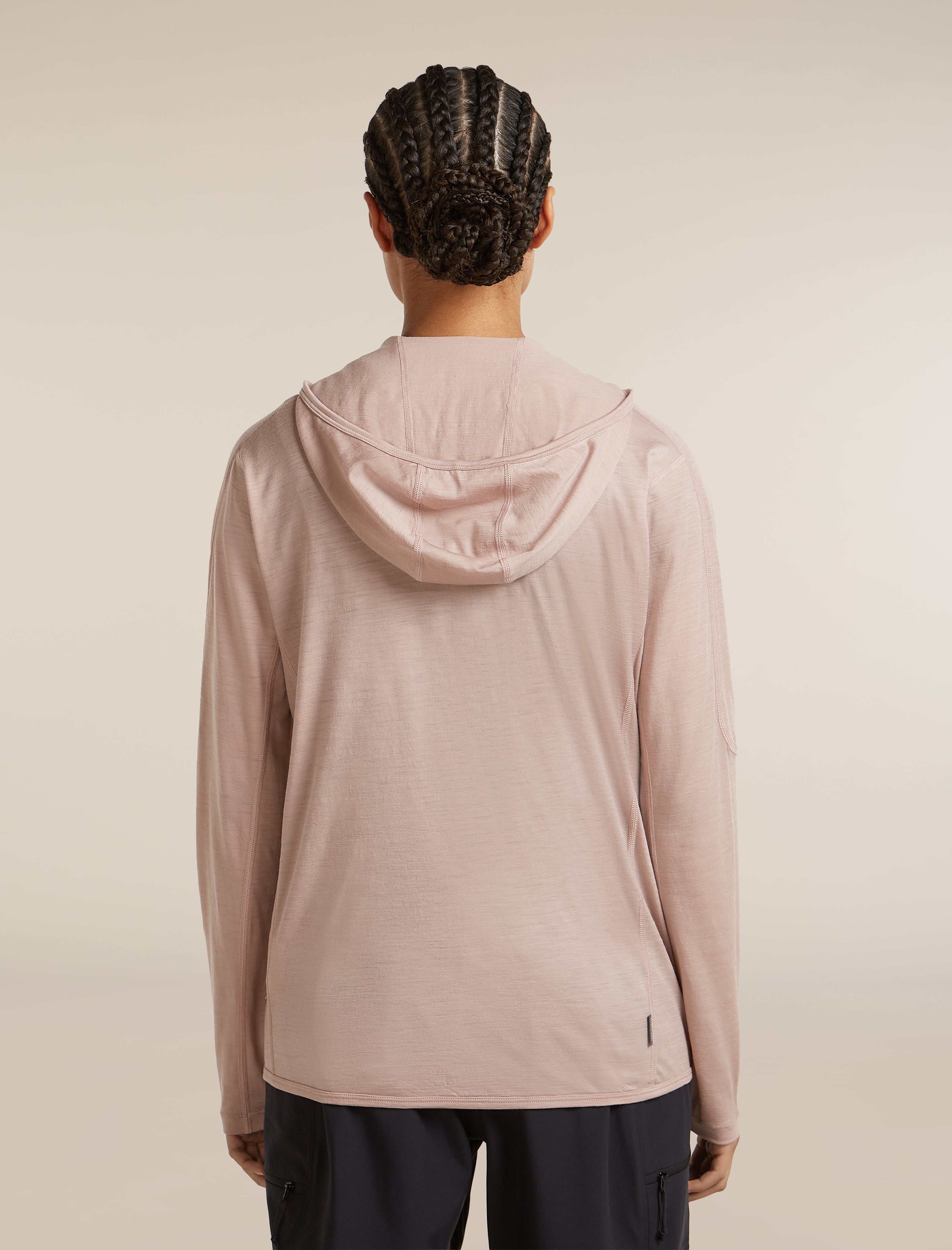 Icebreaker Womens 150 MerinoFine Ace LS Zip Hoodie