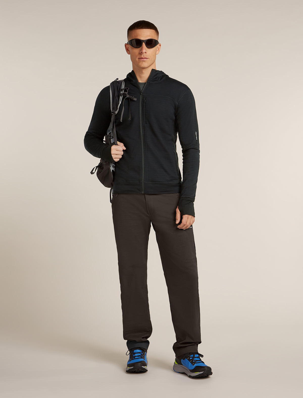 Icebreaker Mens Merino 300 RF Descend LS Zip Hoodie