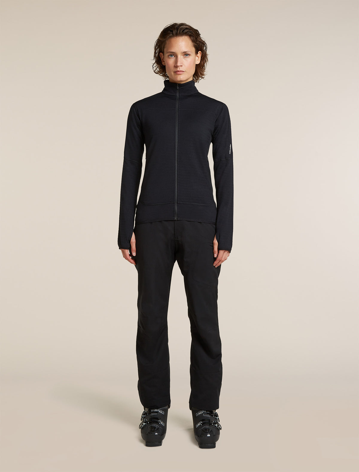 Icebreaker Womens Merino 300 RealFleece Descender LS Zip