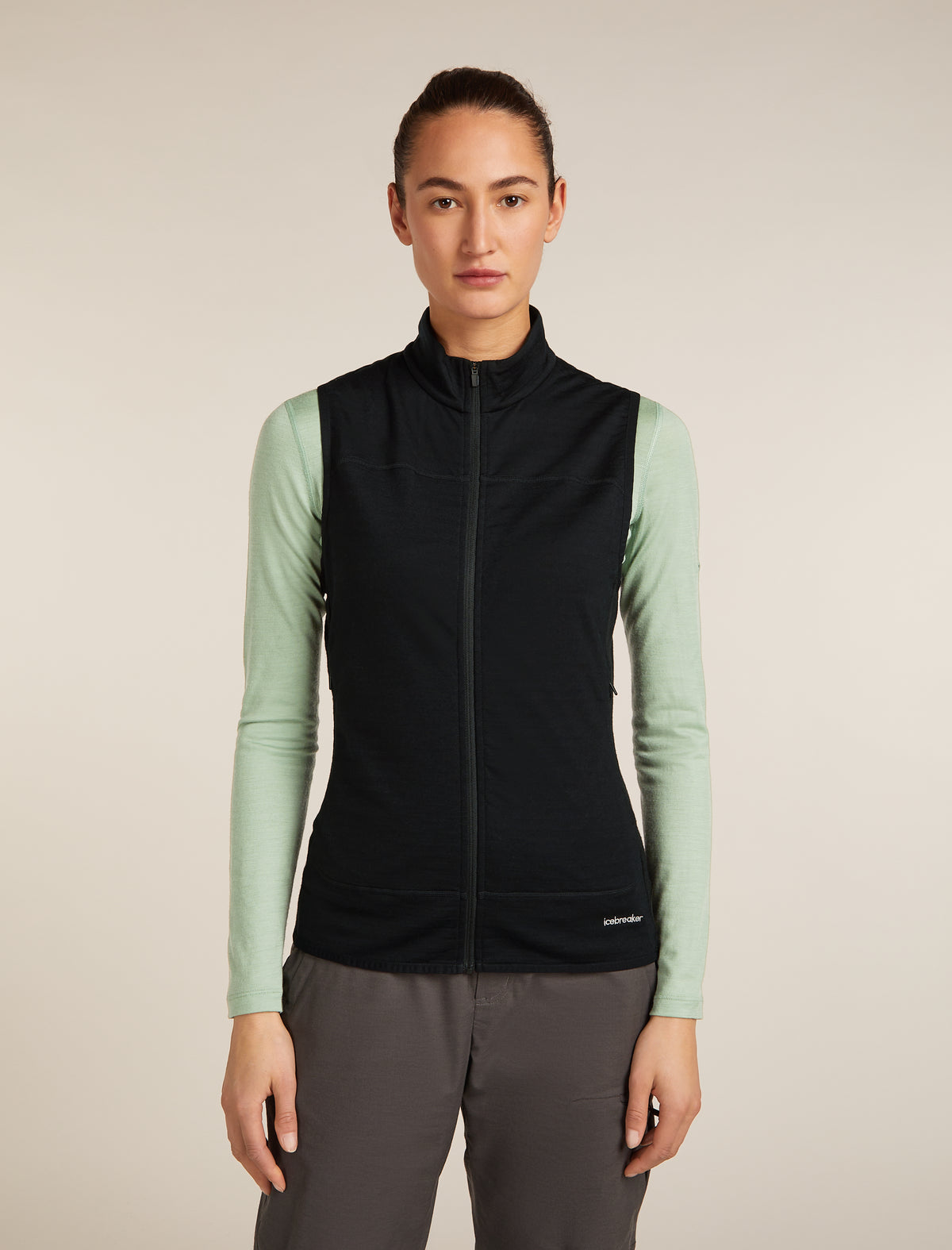 Icebreaker Womens Merino 300 RealFleece Descender Vest