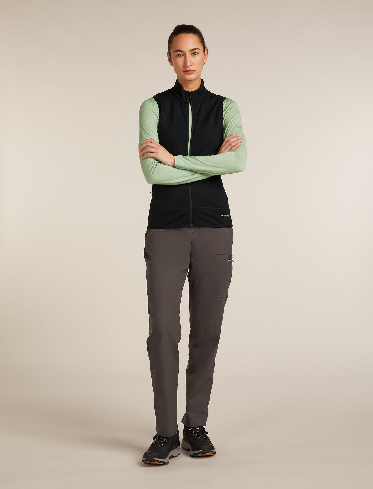 Icebreaker Womens Merino 300 RealFleece Descender Vest