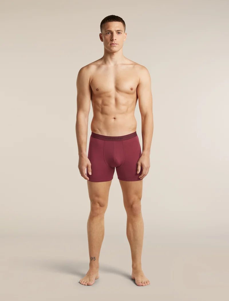 Icebreaker Mens Merino 150 Anatomica Boxers PORT