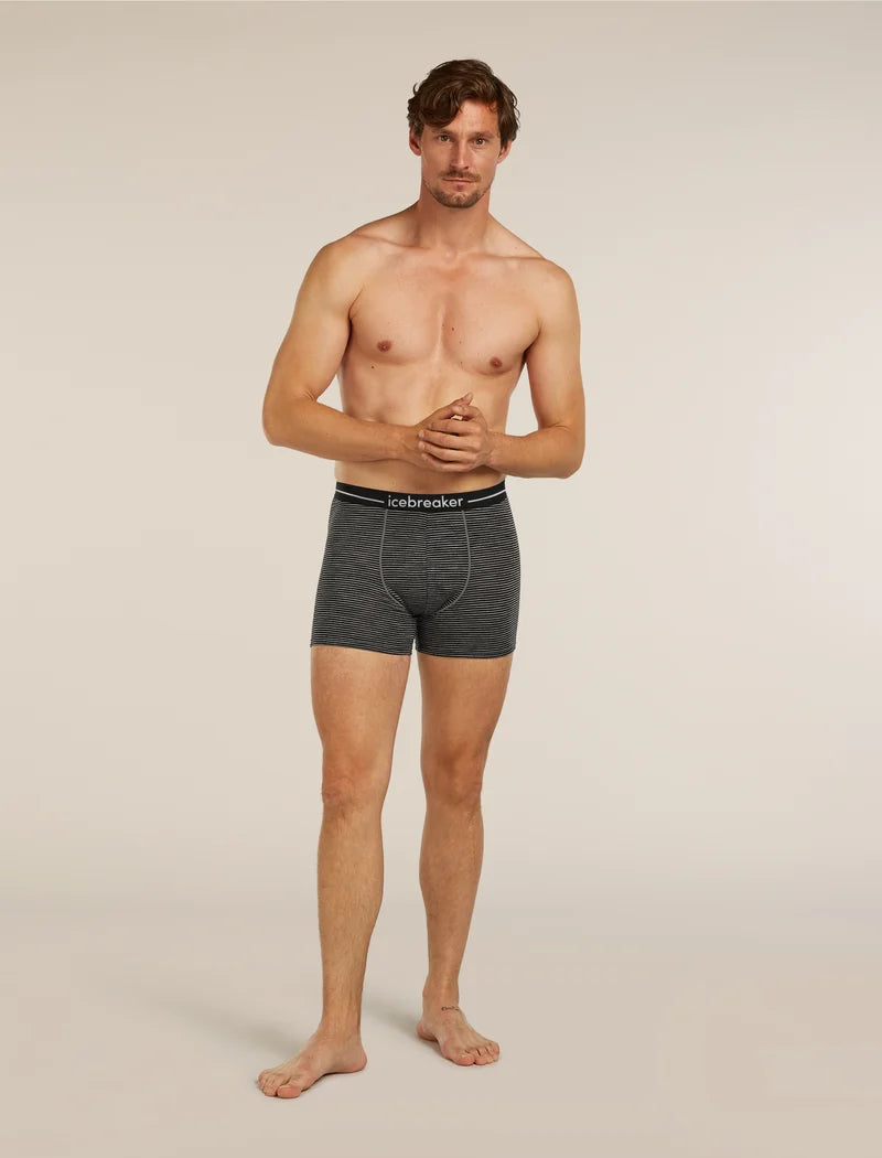 Icebreaker Mens Merino 150 Anatomica Boxers Gritstone Hthr