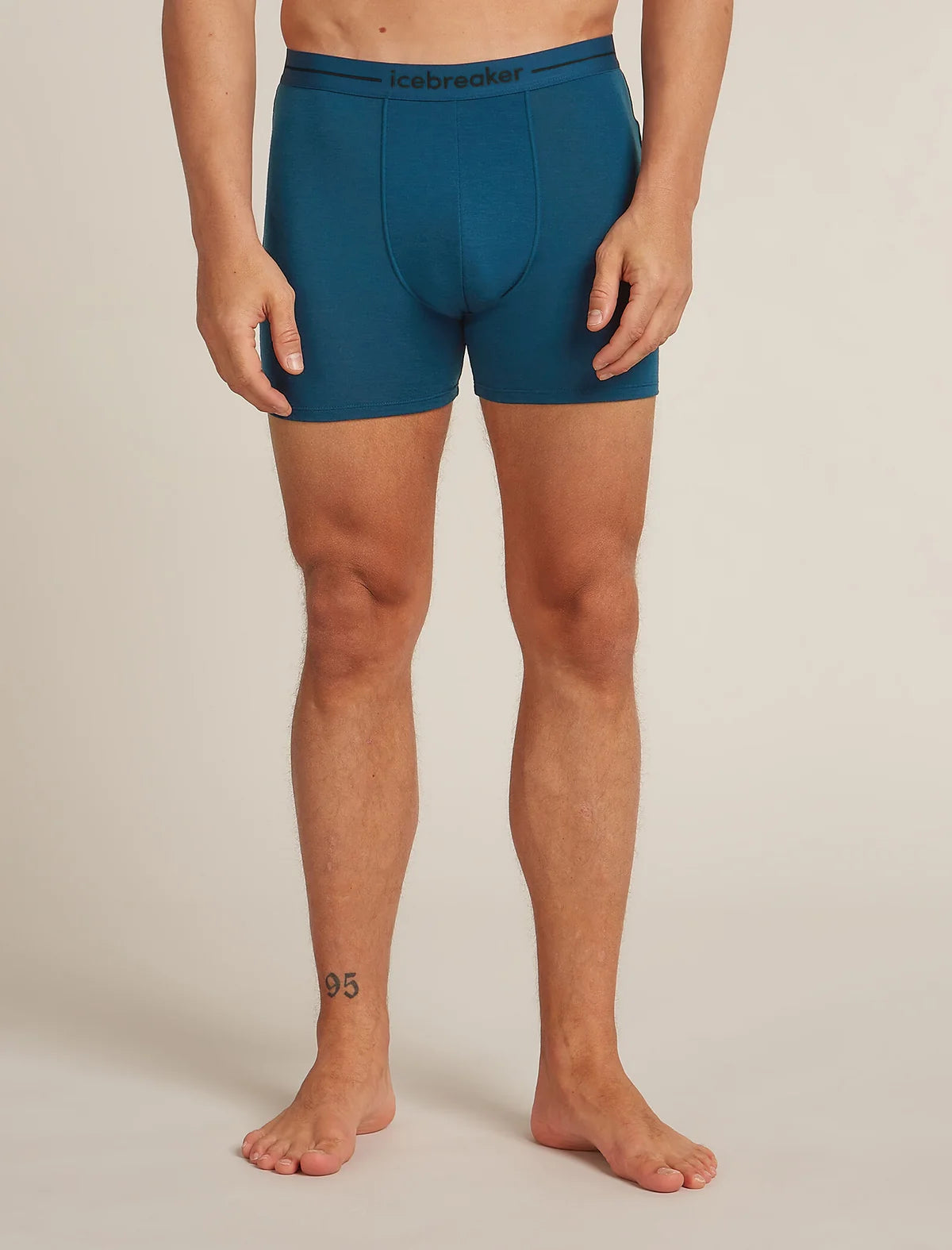 Icebreaker Mens Merino 150 Anatomica Boxers Snow Day