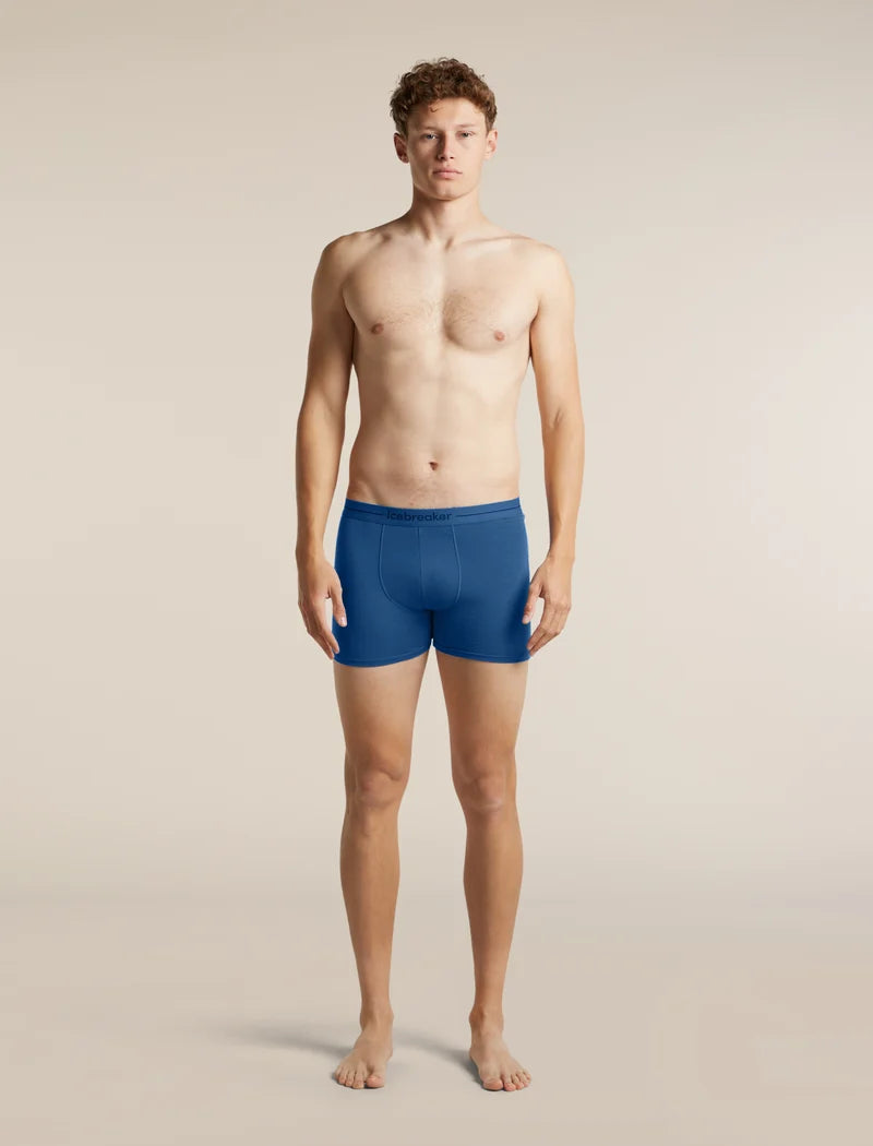 Icebreaker Mens Merino 150 Anatomica Boxers Lazurite