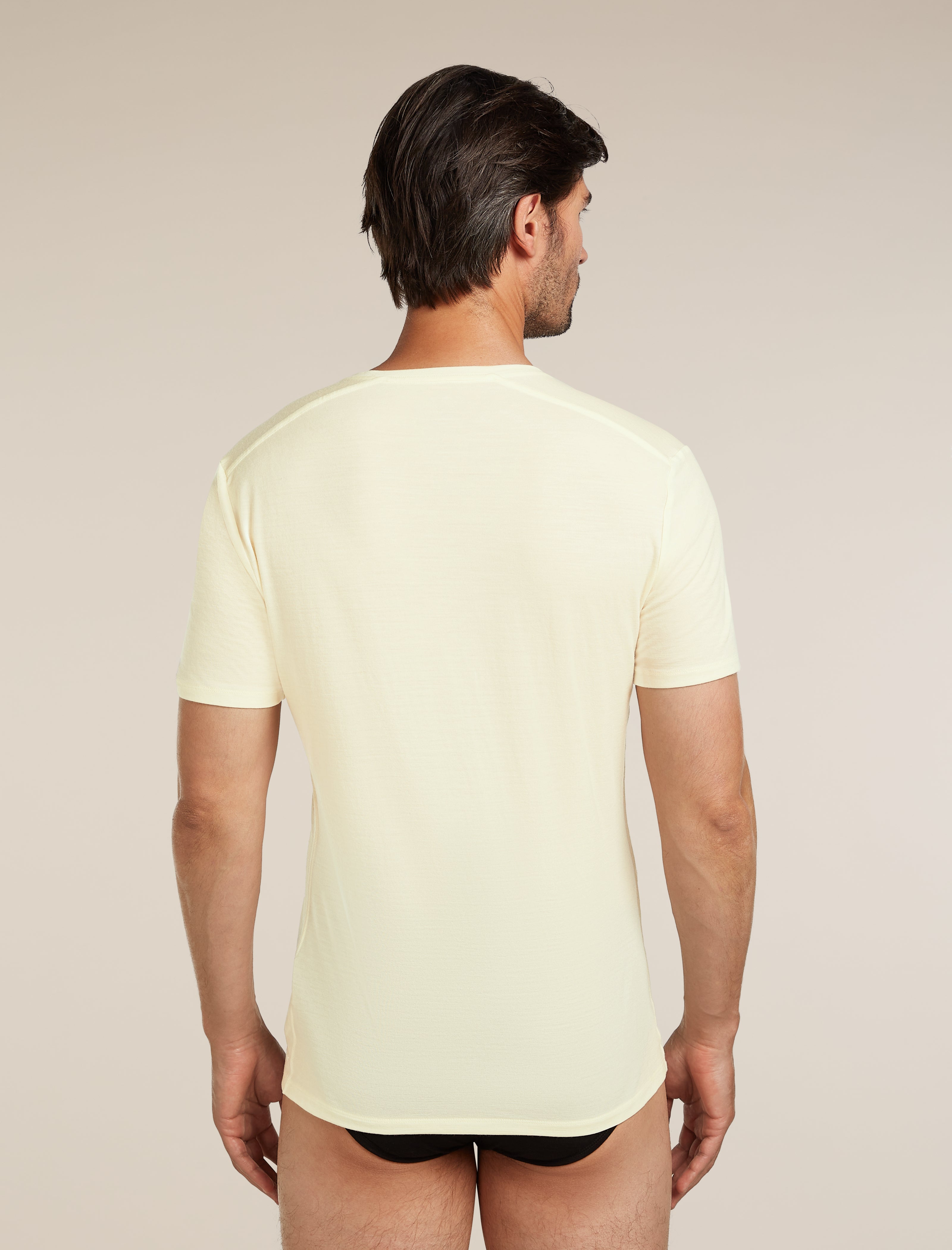 Icebreaker Mens Merino 150 Anatomica SS V 2XL Black