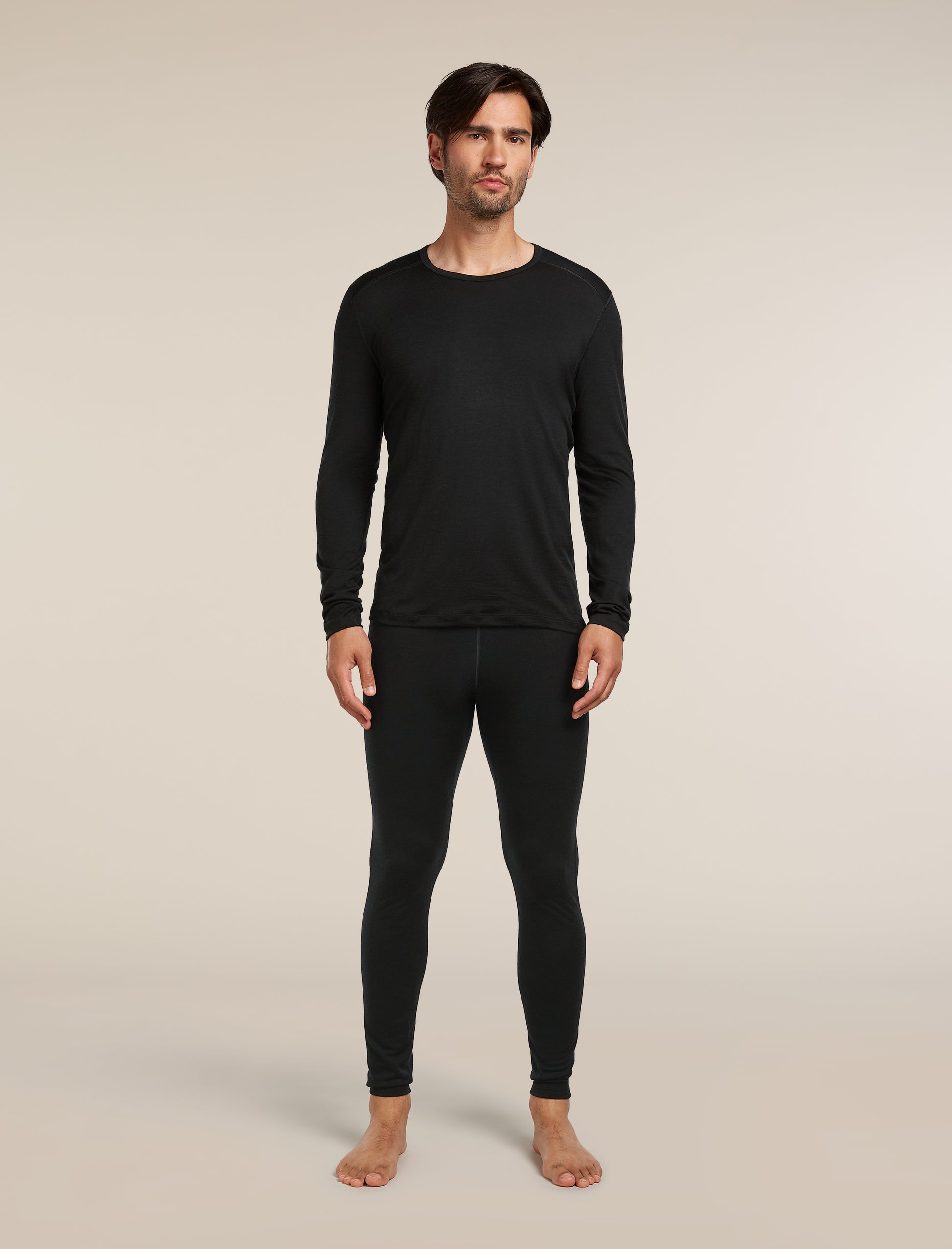 Icebreaker Mens Merino 200 Oasis LS Crewe