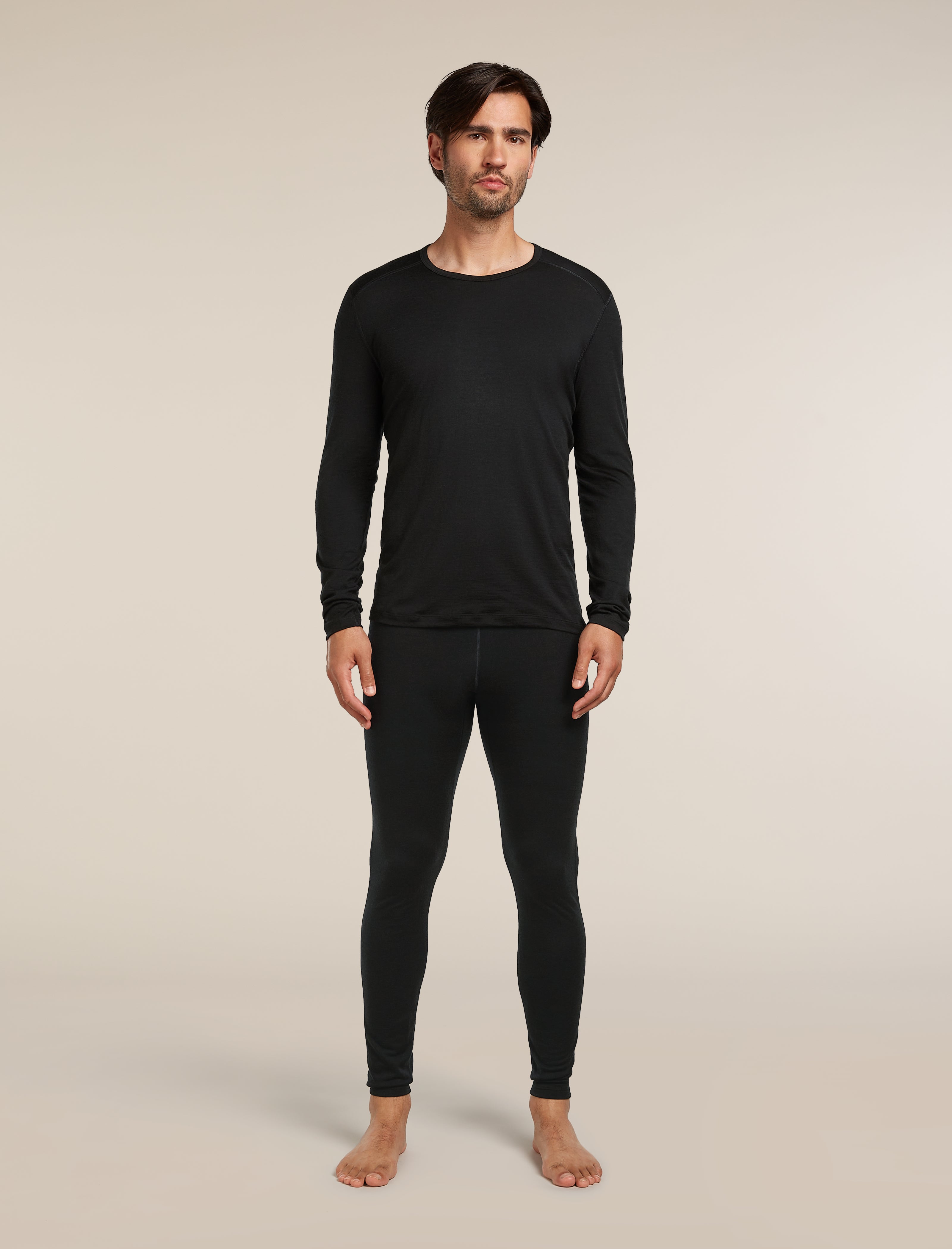 Icebreaker Mens Merino 200 Oasis LS Crewe