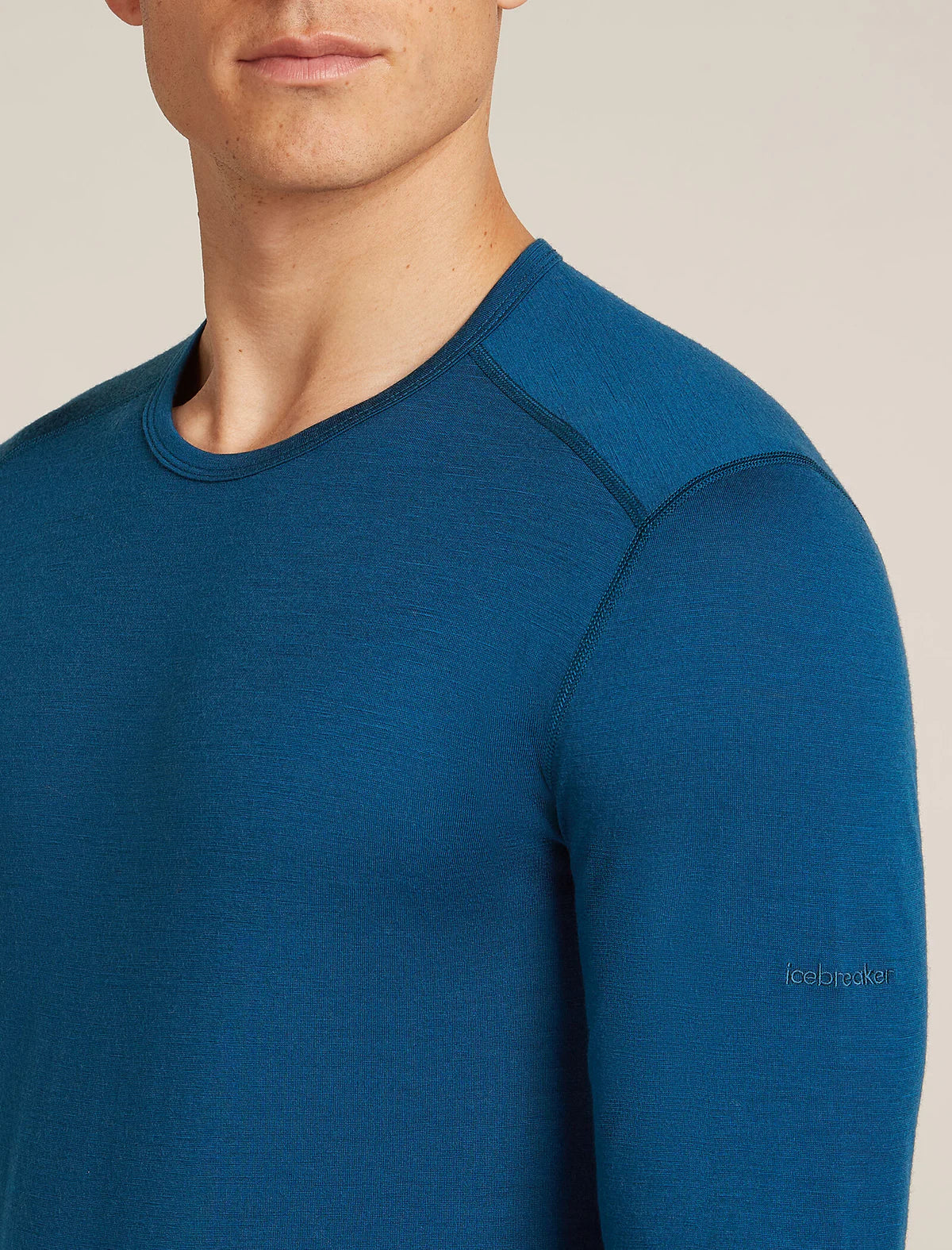 Icebreaker Mens Merino 200 Oasis LS Crewe Icebreaker