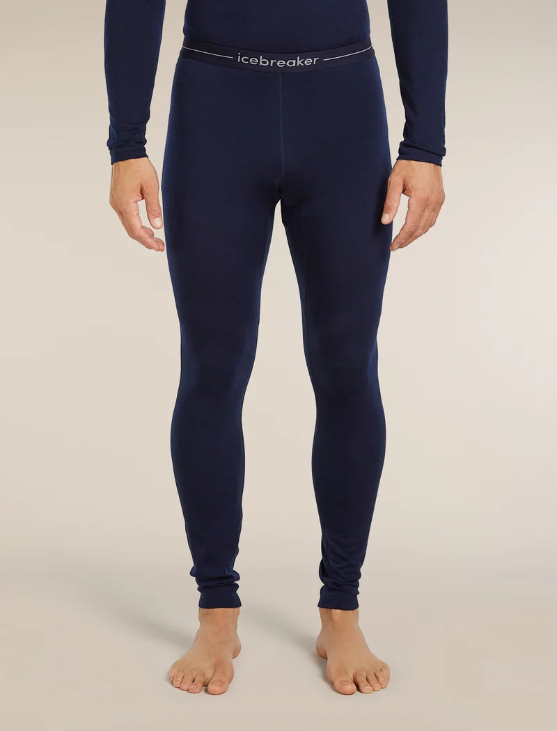Icebreaker Mens Merino 200 Oasis Leggings Midnight Navy