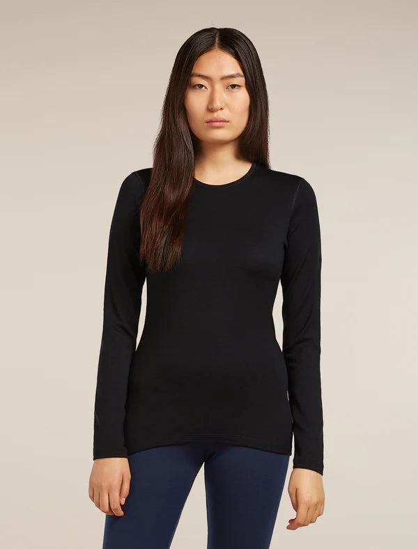 Icebreaker Womens Merino 260 Oasis LS Crewe