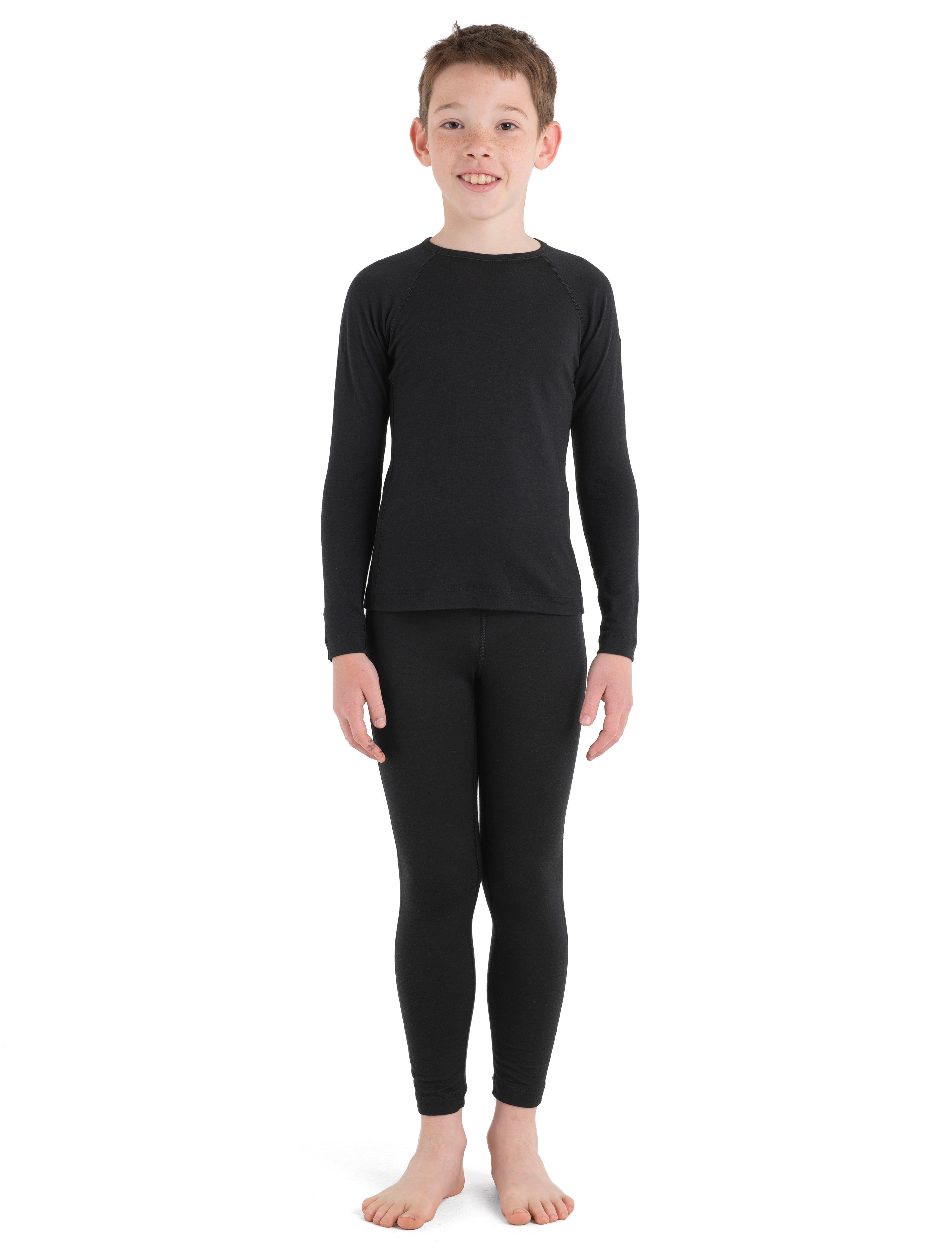 Icebreaker Kids 200 Oasis Long Sleeve Crewe