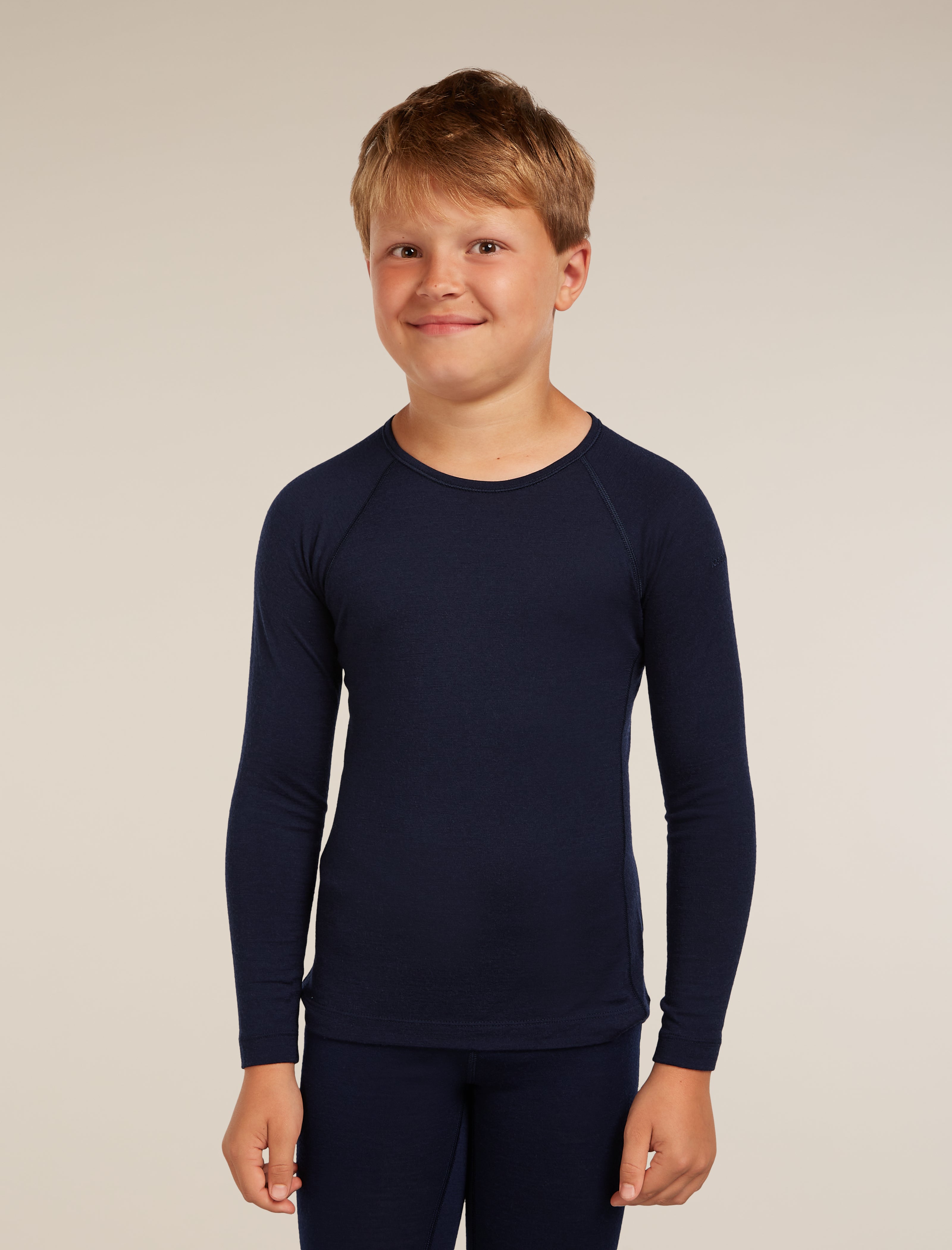 Icebreaker Kids 200 Oasis Long Sleeve Crewe
