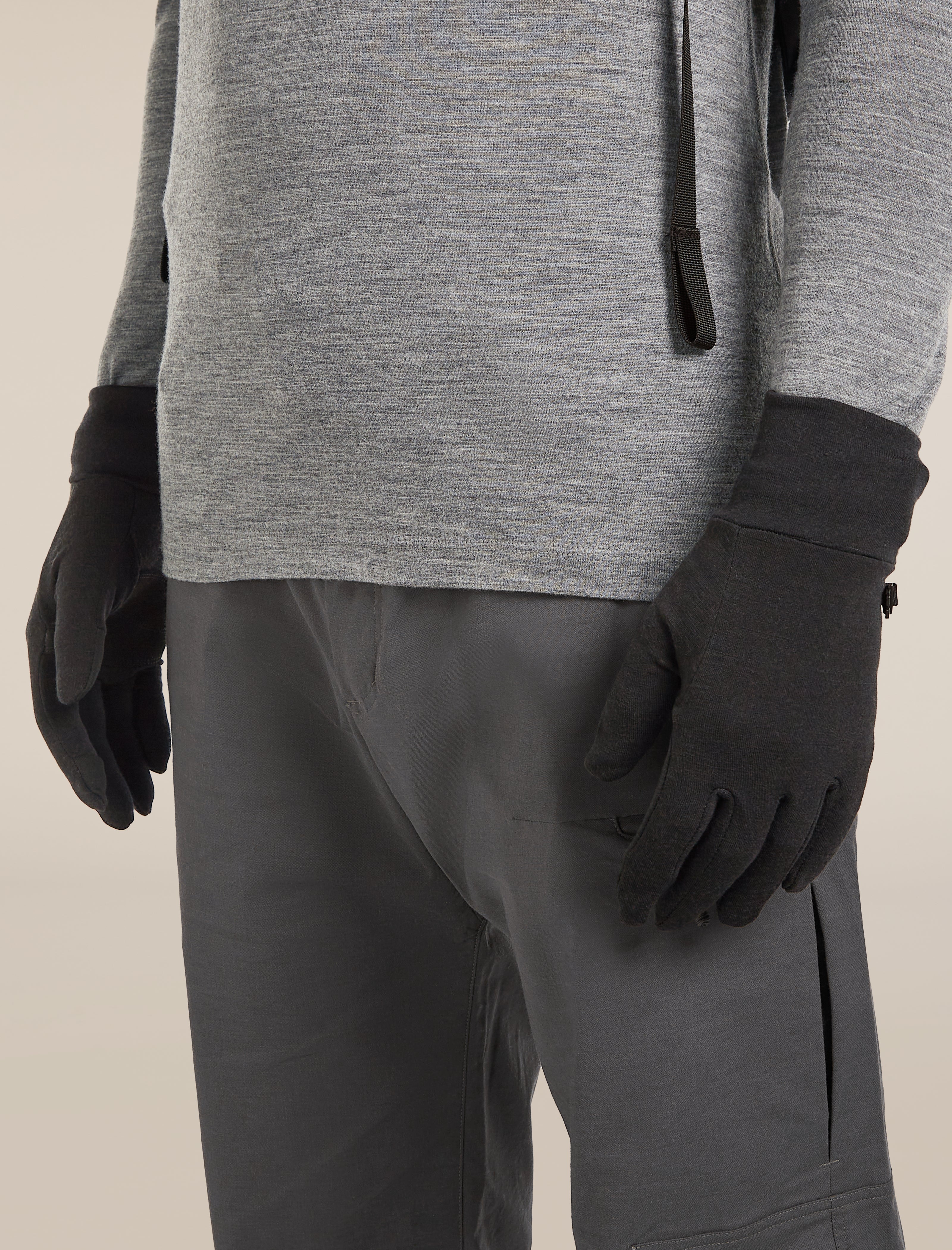 Icebreaker Merino Blend 360 Sierra Gloves Medium Black