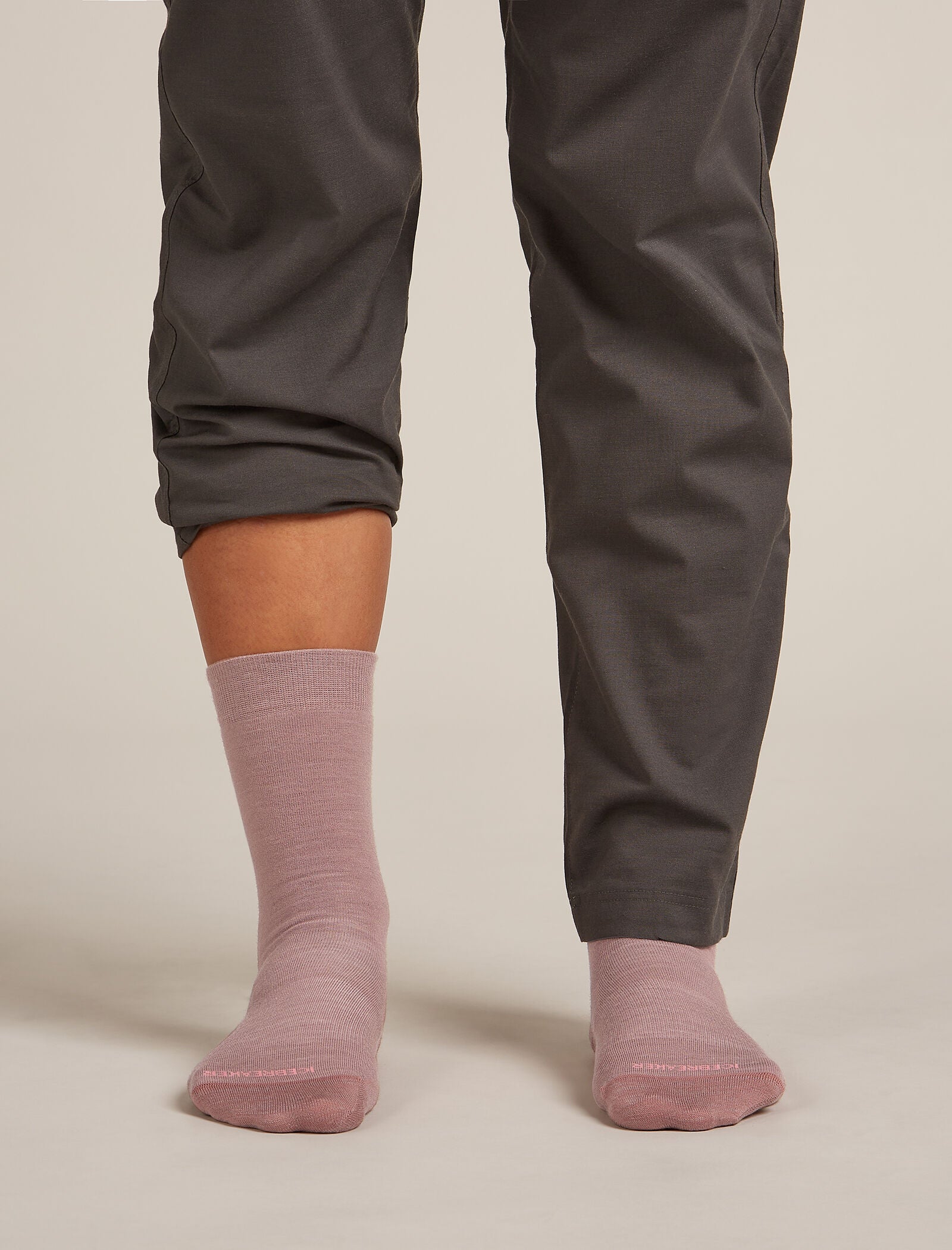 Icebreaker Womens Lifestyle Fine Gauge Crew Socks