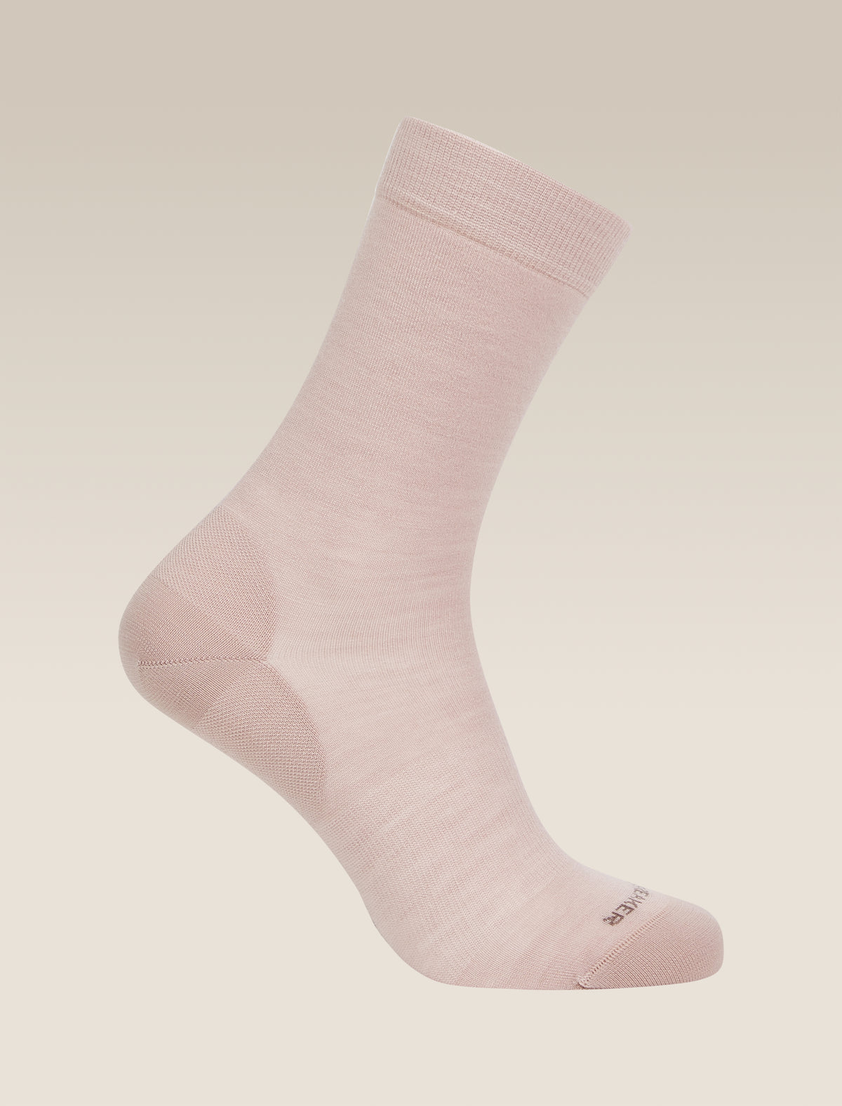 Icebreaker Womens Merino Lifestyle Fine Gauge Crew Pink Quartz