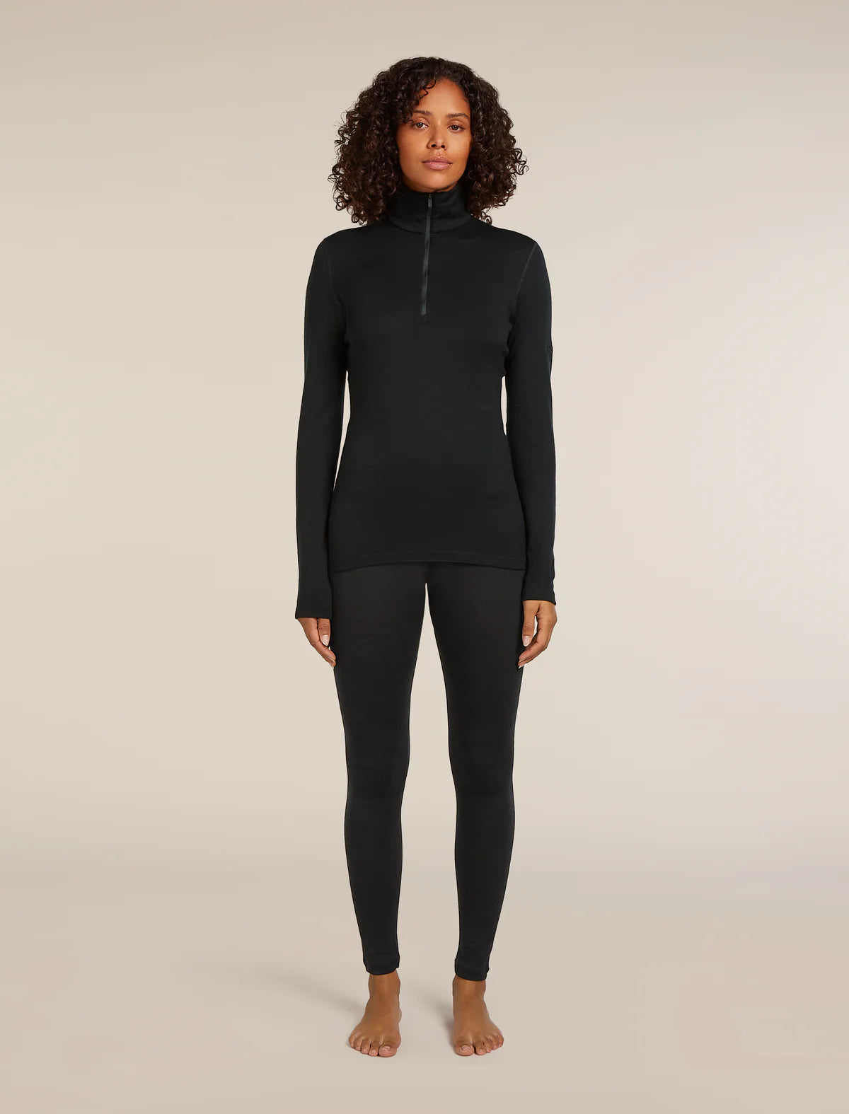 Icebreaker Womens Merino 260 Oasis LS Half Zip