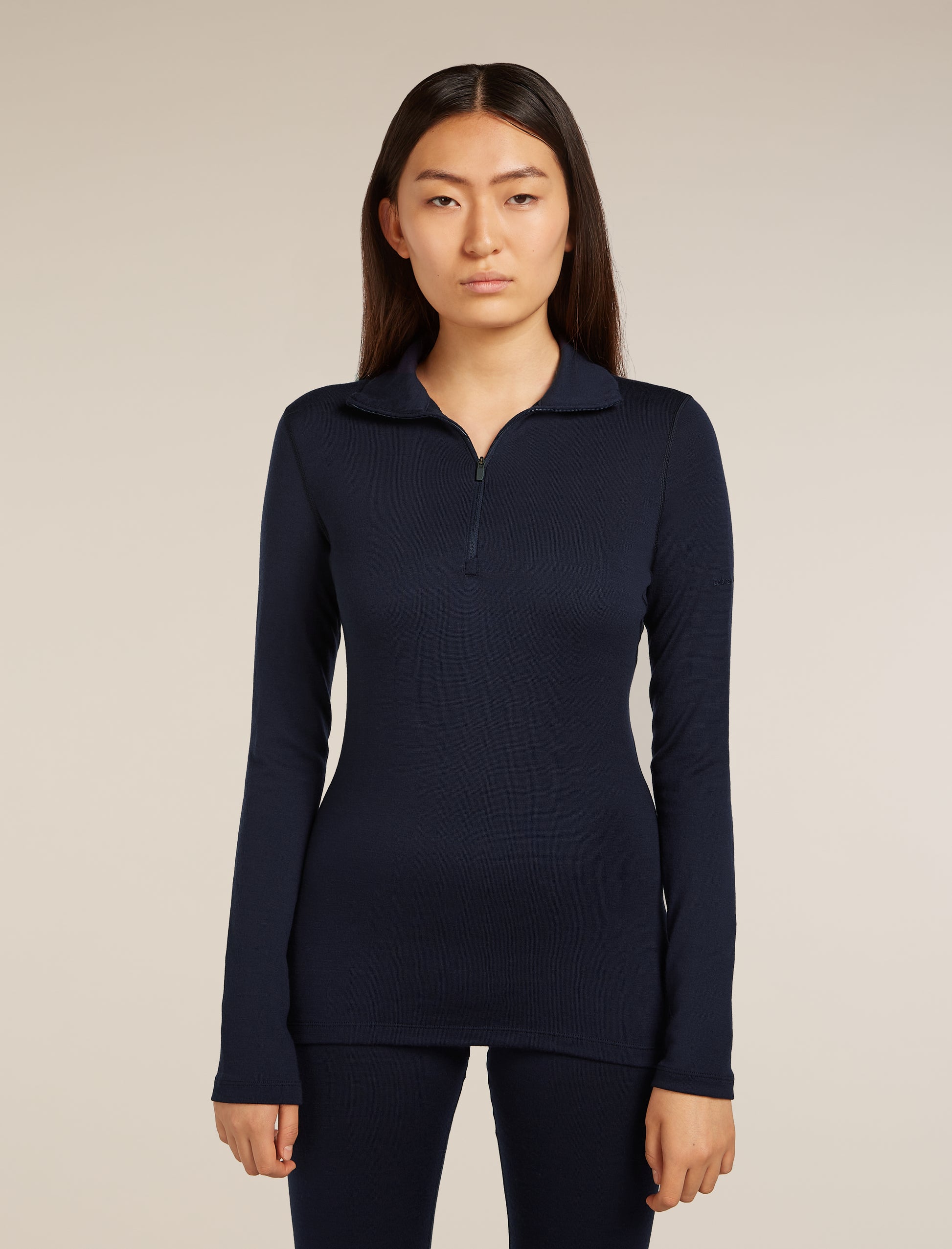 Icebreaker Womens Merino 260 Tech LS Half Zip