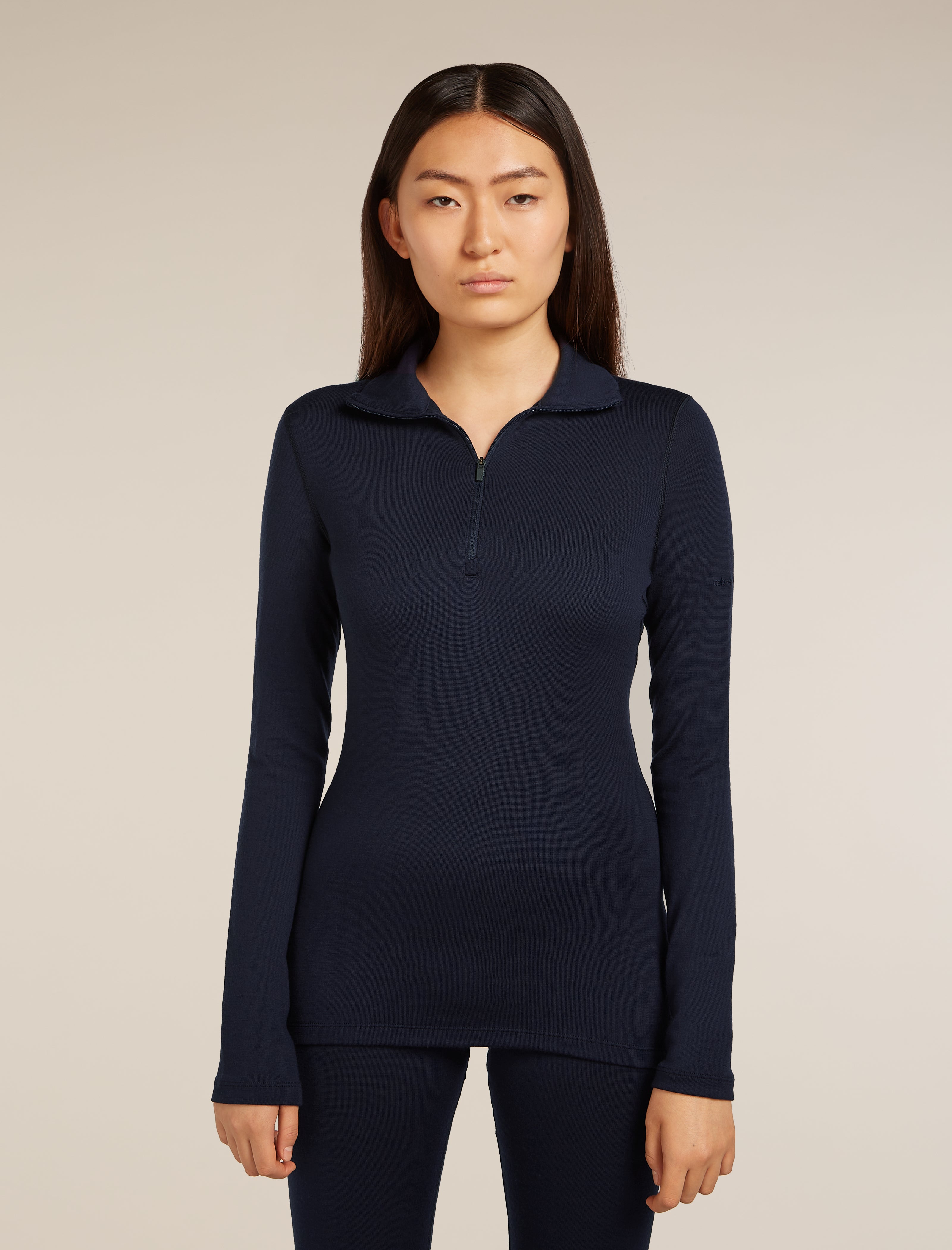 Icebreaker Womens Merino 260 Tech LS Half Zip