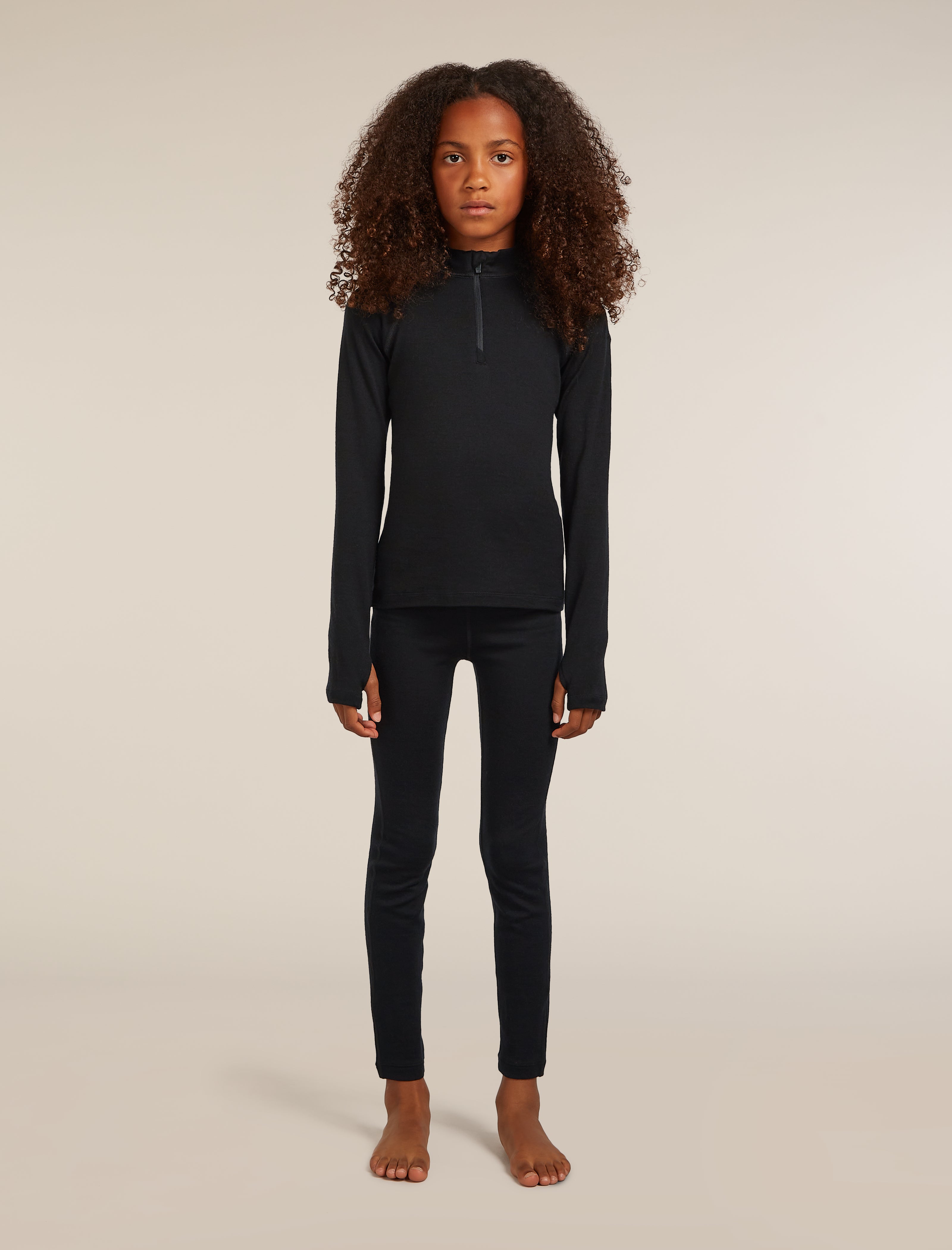 Icebreaker Kids 260 Tech Long Sleeve Half Zip