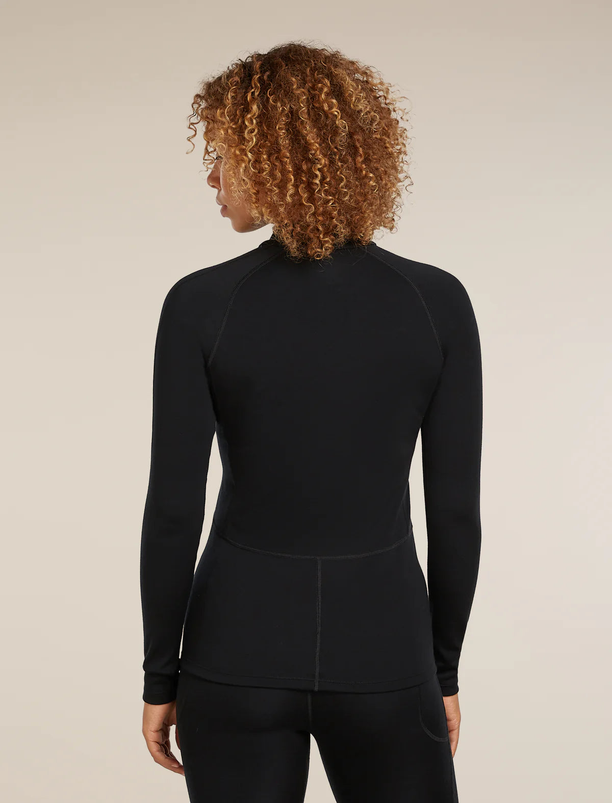 Icebreaker Womens 300 MerinoFine Polar LS Half Zip