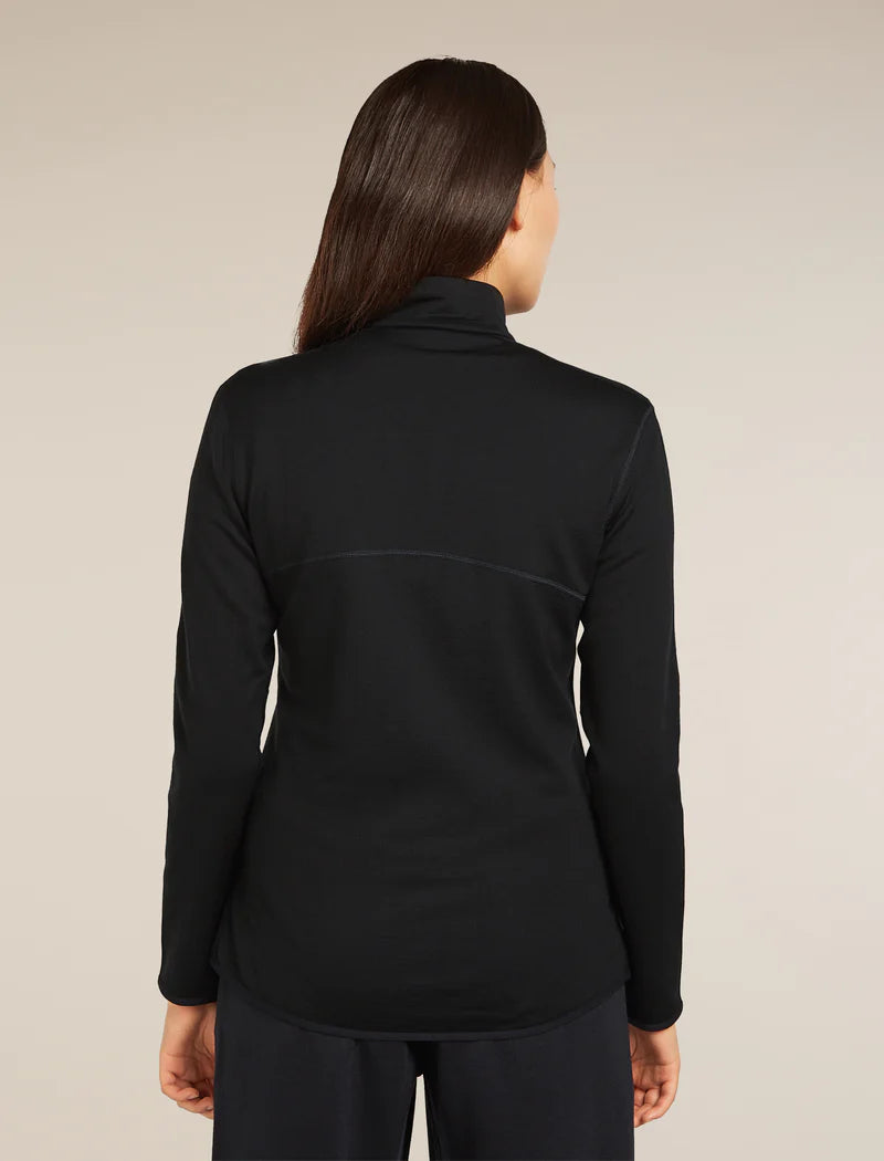 Icebreaker Womens Merino 560 RealFleece Elemental LS Zip