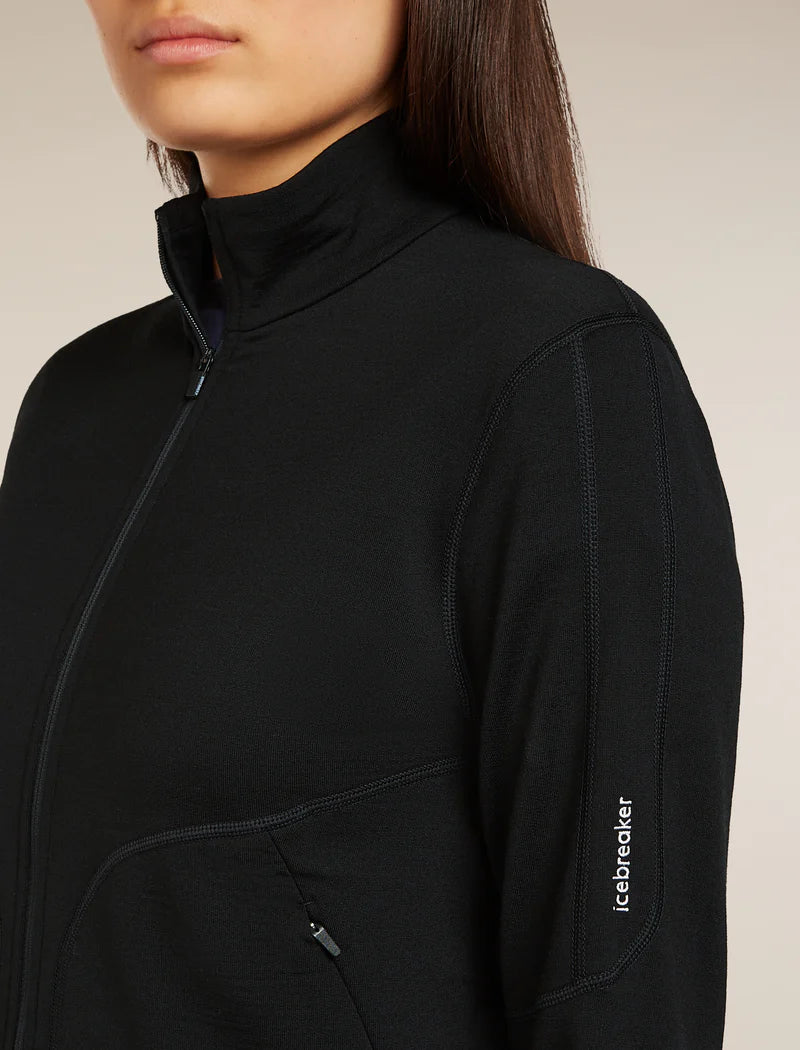 Icebreaker Womens Merino 560 RealFleece Elemental LS Zip