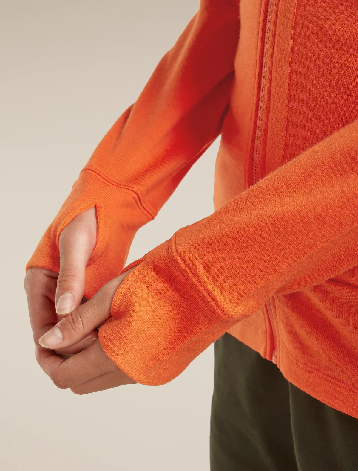 Icebreaker Womens Merino 260 Quantum LS Zip Hoodie
