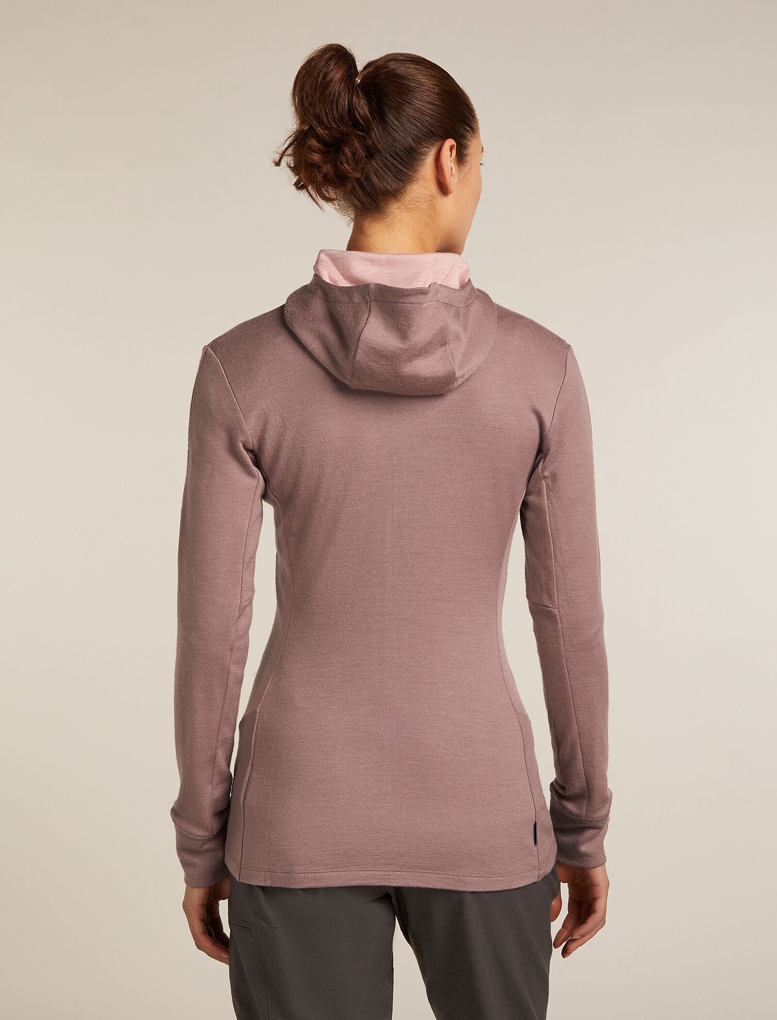 Icebreaker Womens 260 Quantum Long Sleeve Zip Hoodie