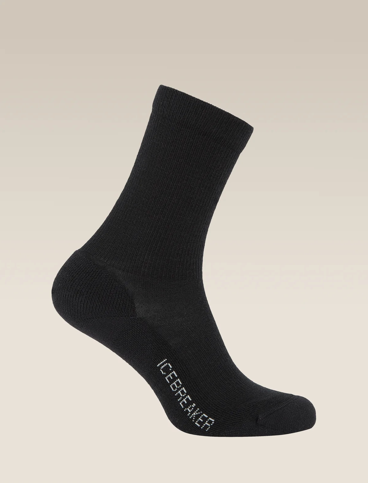 Icebreaker Womens Merino Lifestyle Light Crew Black