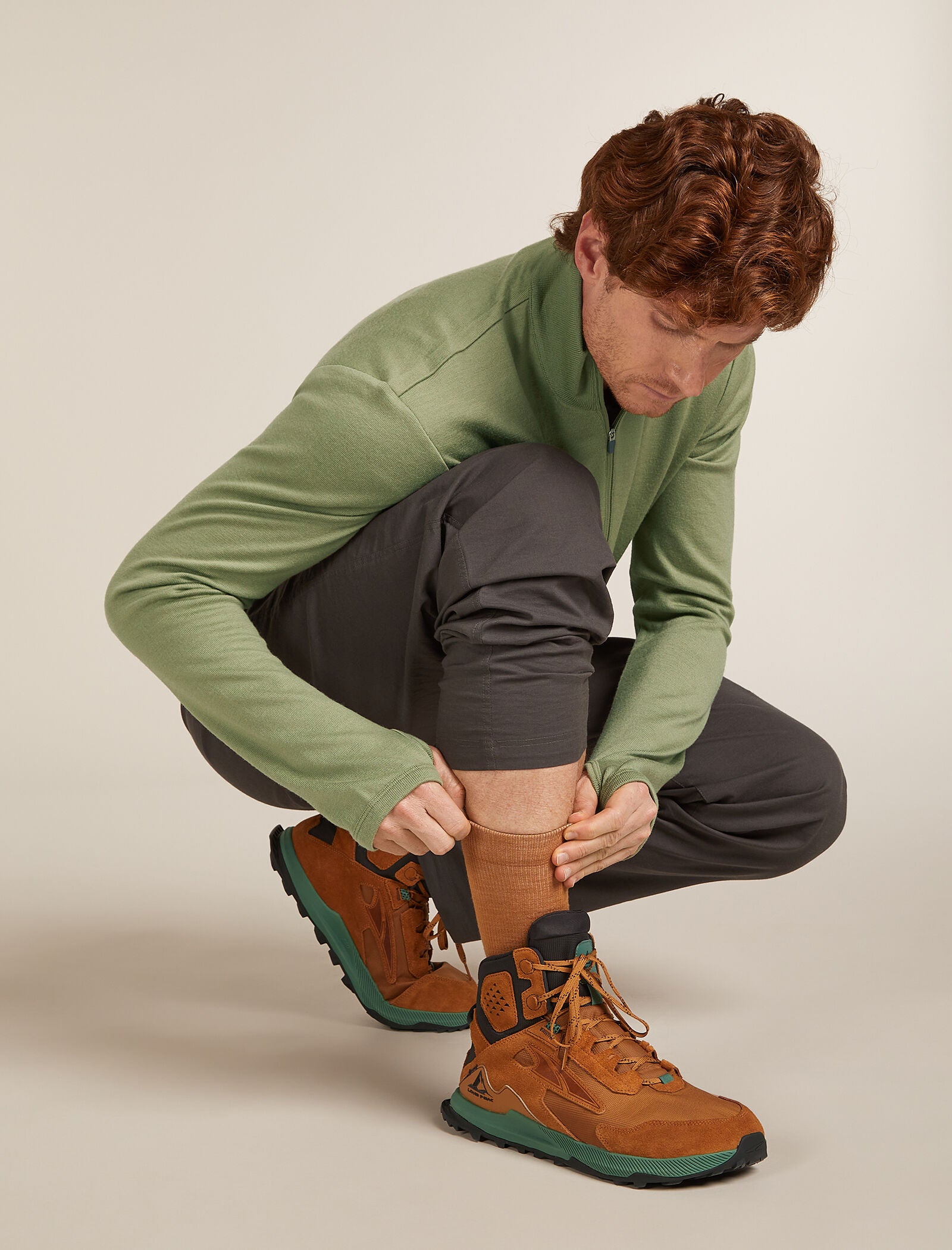 Icebreaker Mens Lifestyle Light Crew Socks