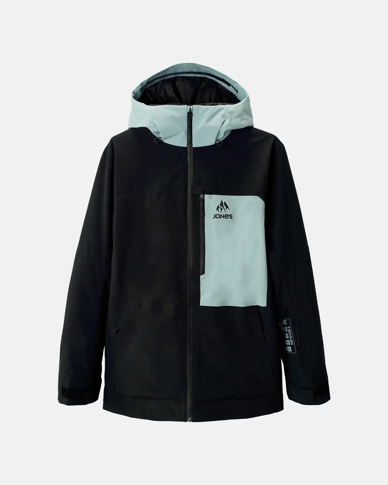 Jones Mens Mtn Surf Recycled Parka Stealth Black