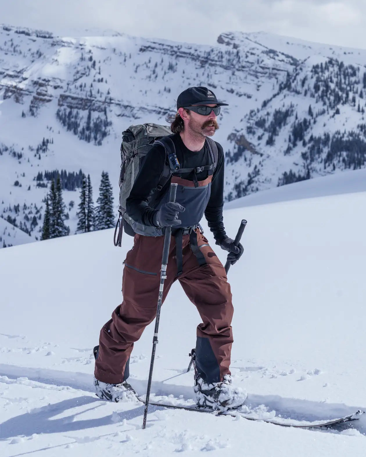 Jones Mens Shralpinist Stretch Recycled 3L Bib