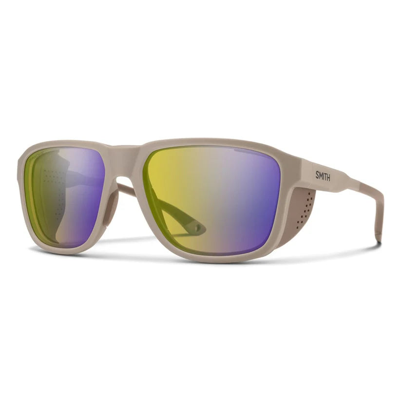Smith Embark Sunglasses CP Glacier Photochromic Yellow Violet Mirror Matte Summit