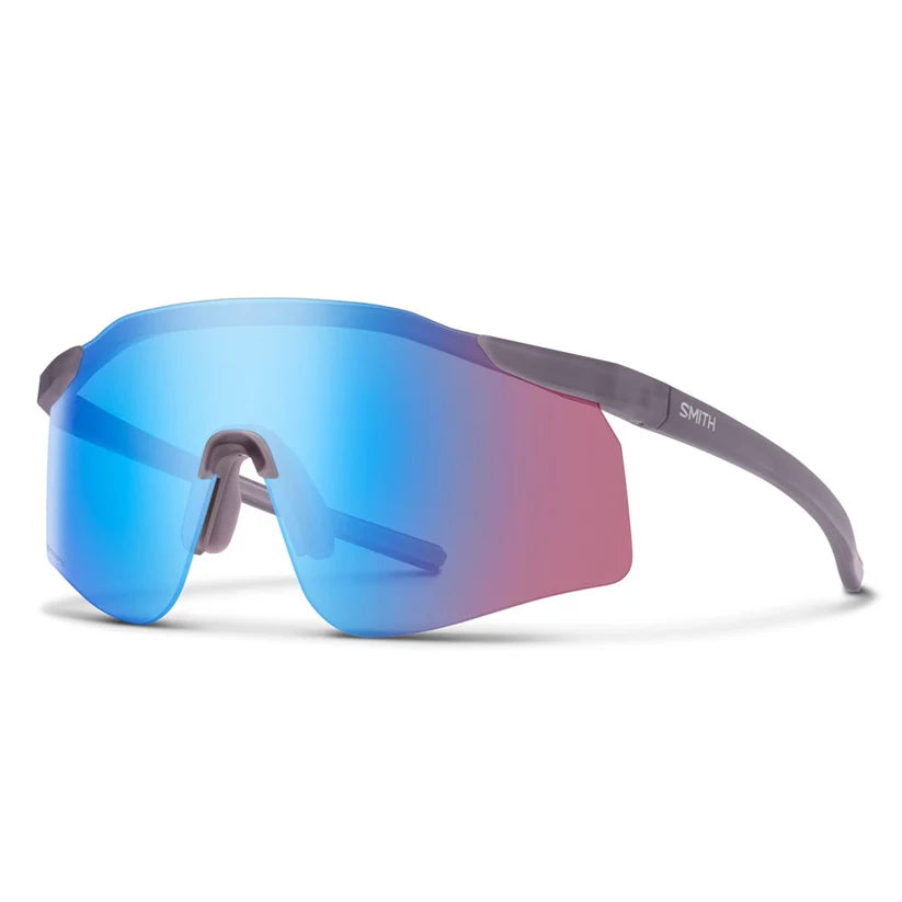 Smith Defy Sunglasses CP Low Light Rose Blue Mirror Clear Matte Meteorite Crystal