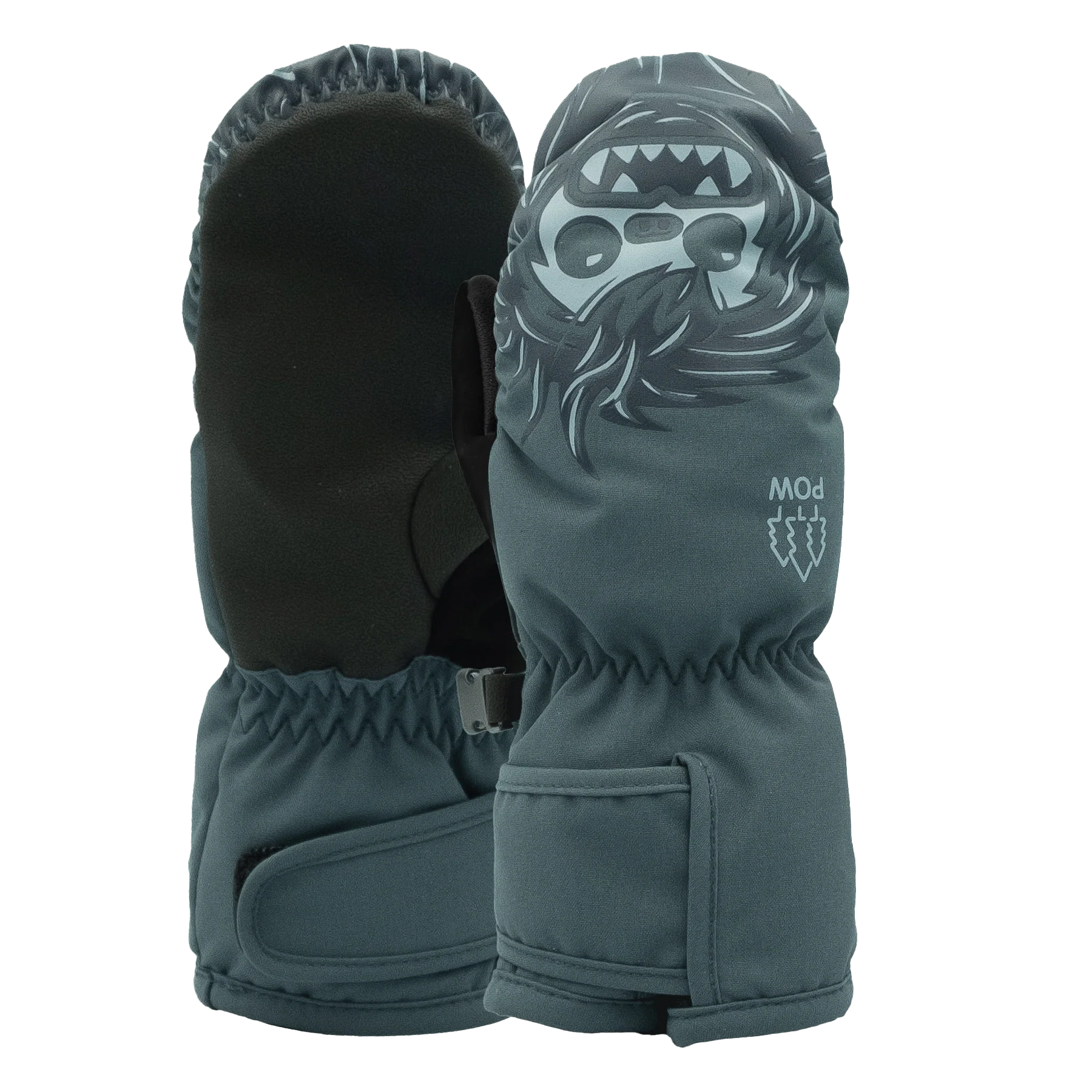 POW Kids Critter Mitts Dark Slate