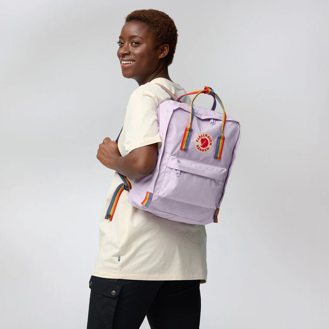Fjallraven Kanken Rainbow Day Backpack