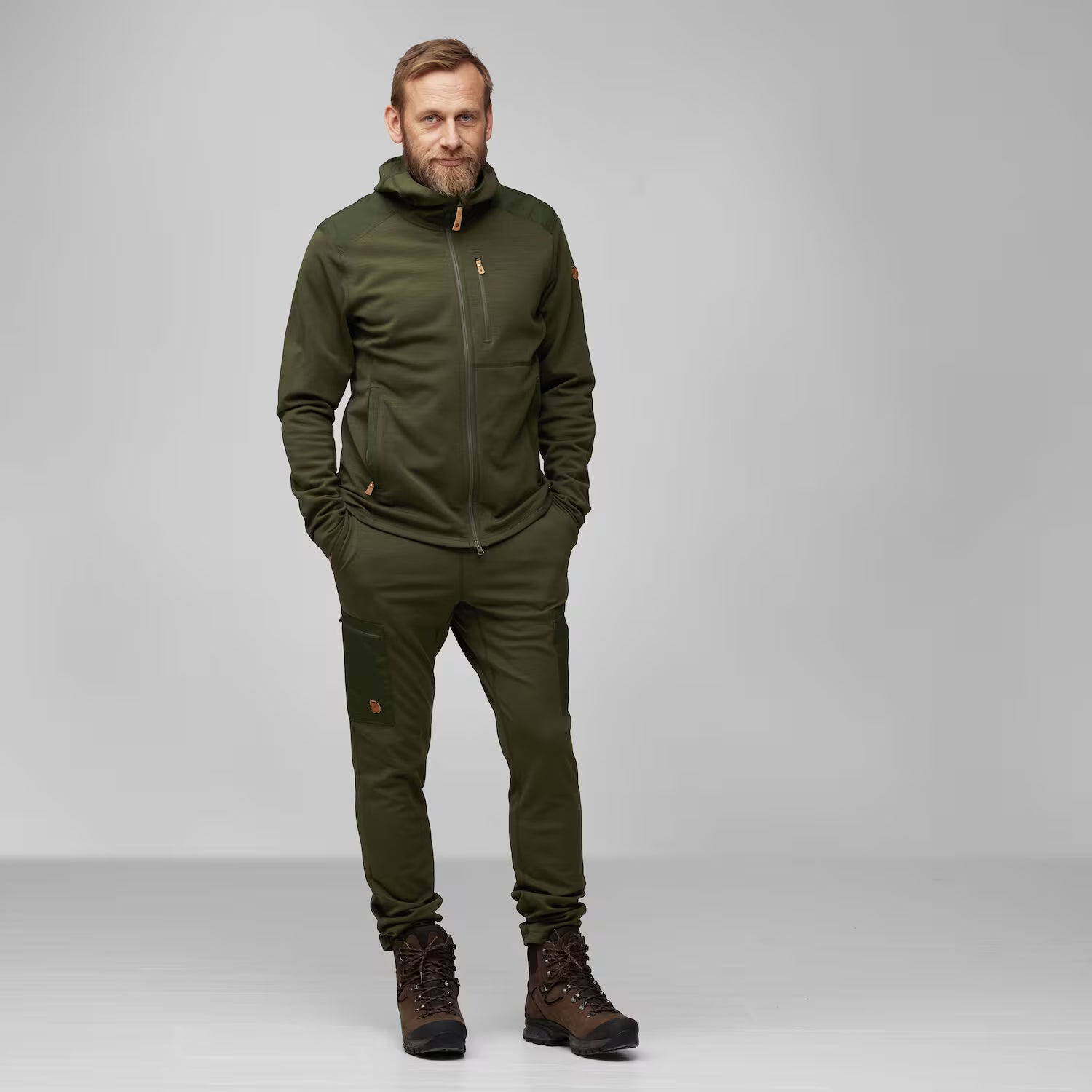 Fjallraven Mens Keb Fleece Hoodie